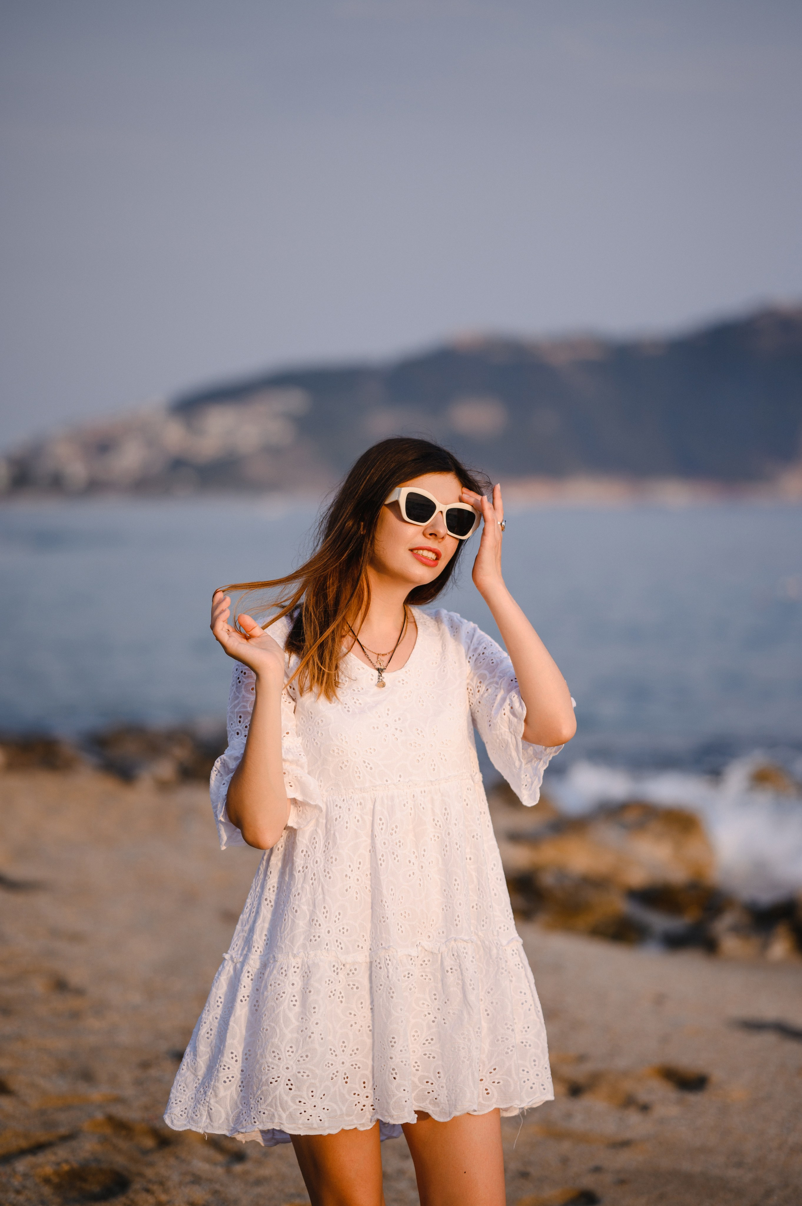 Фотосессия на пляже на закате, Аланья