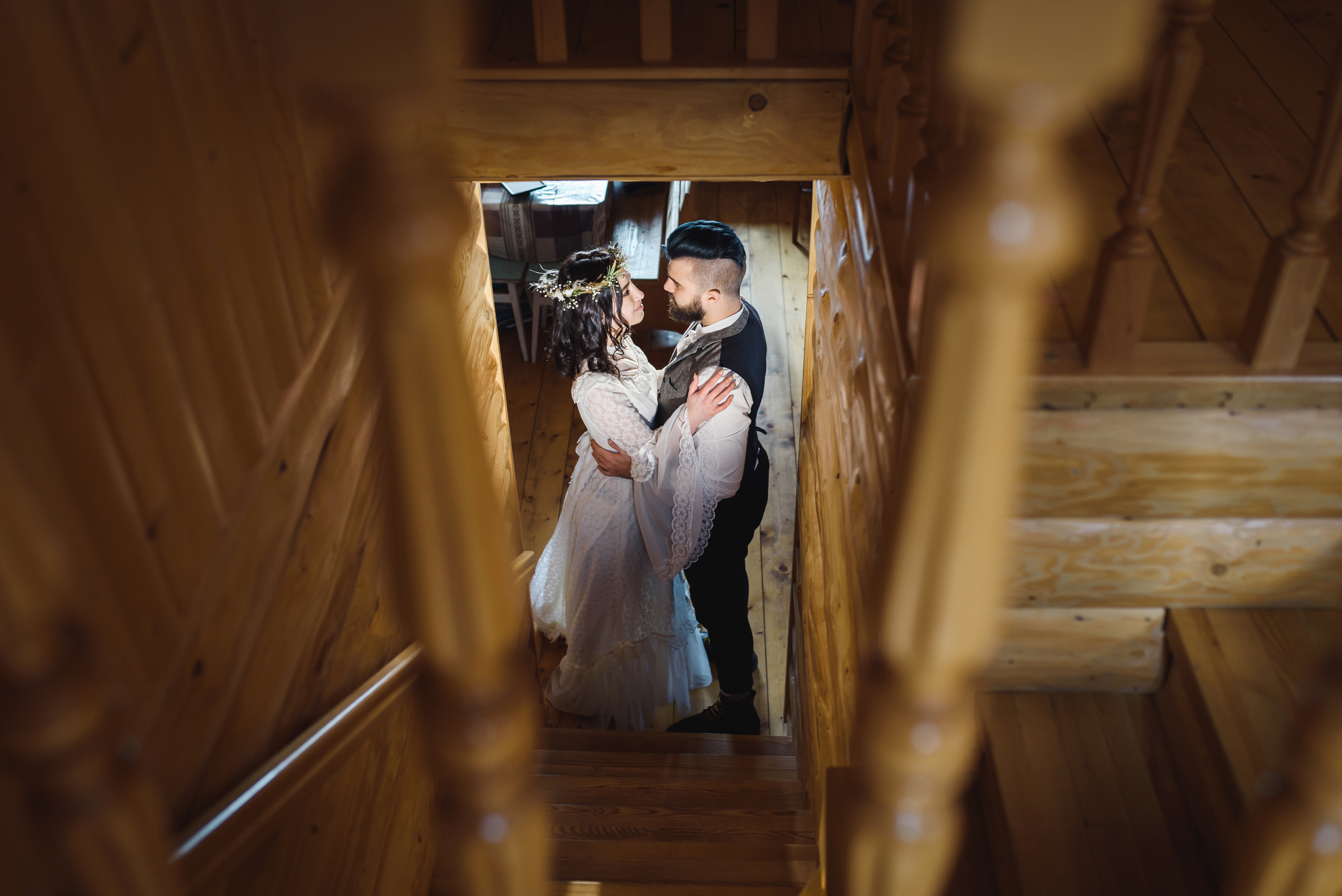 Зимняя свадьба в Карпатах