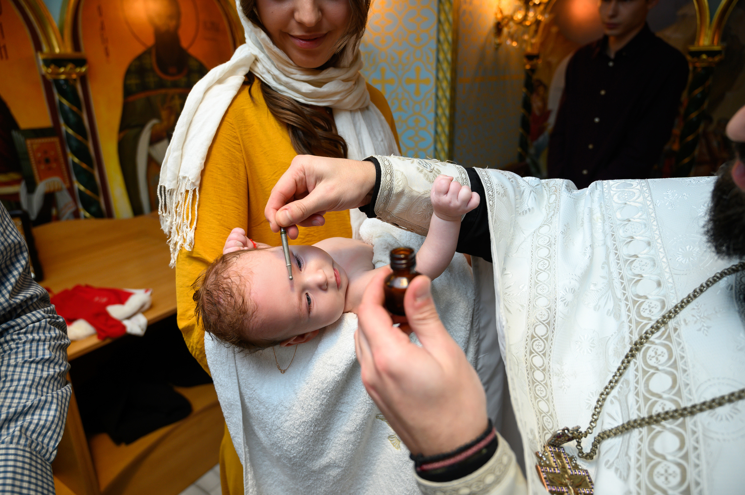 Крещение Евы в Преображенском соборе