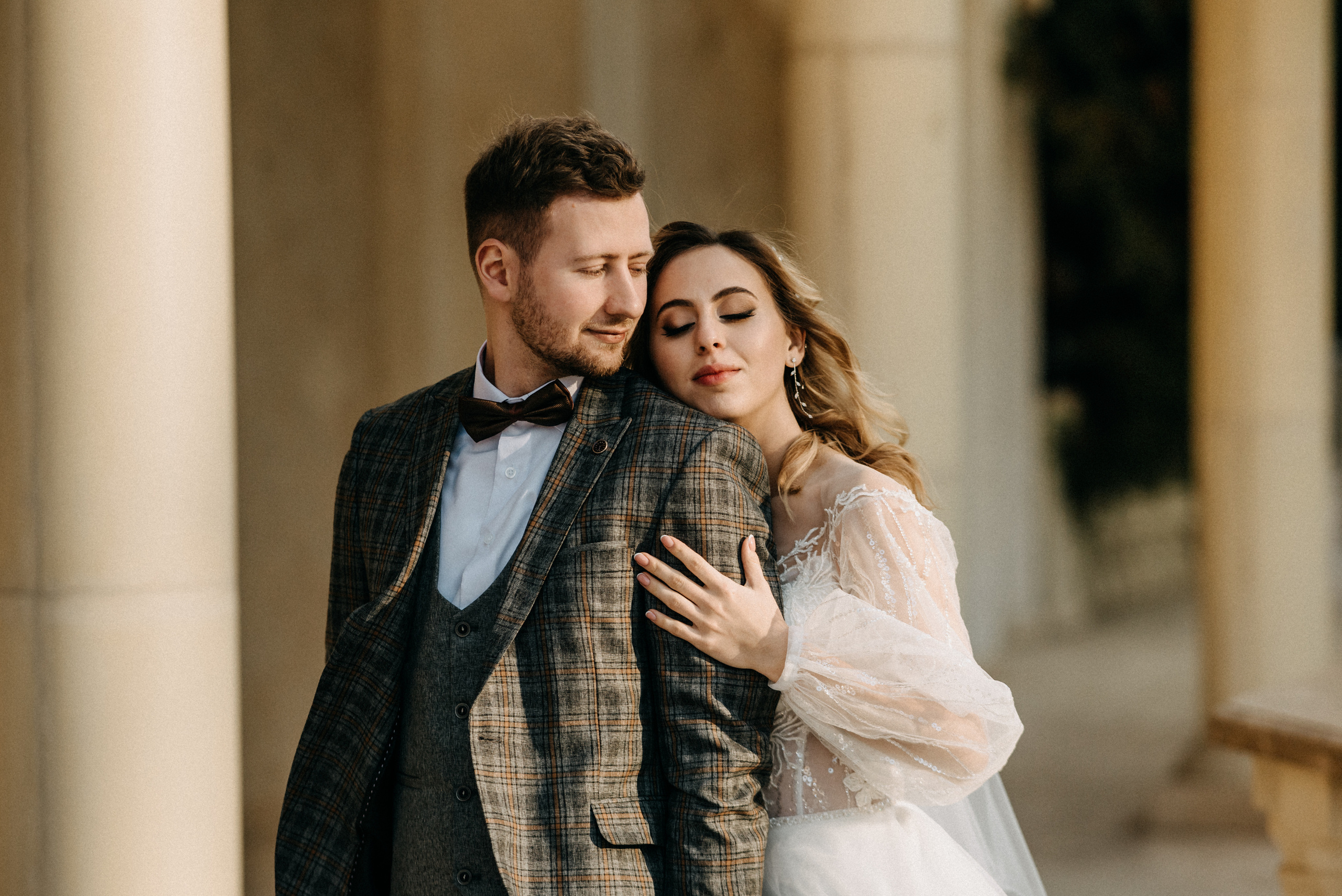 Дима и Света и море в ноябре…