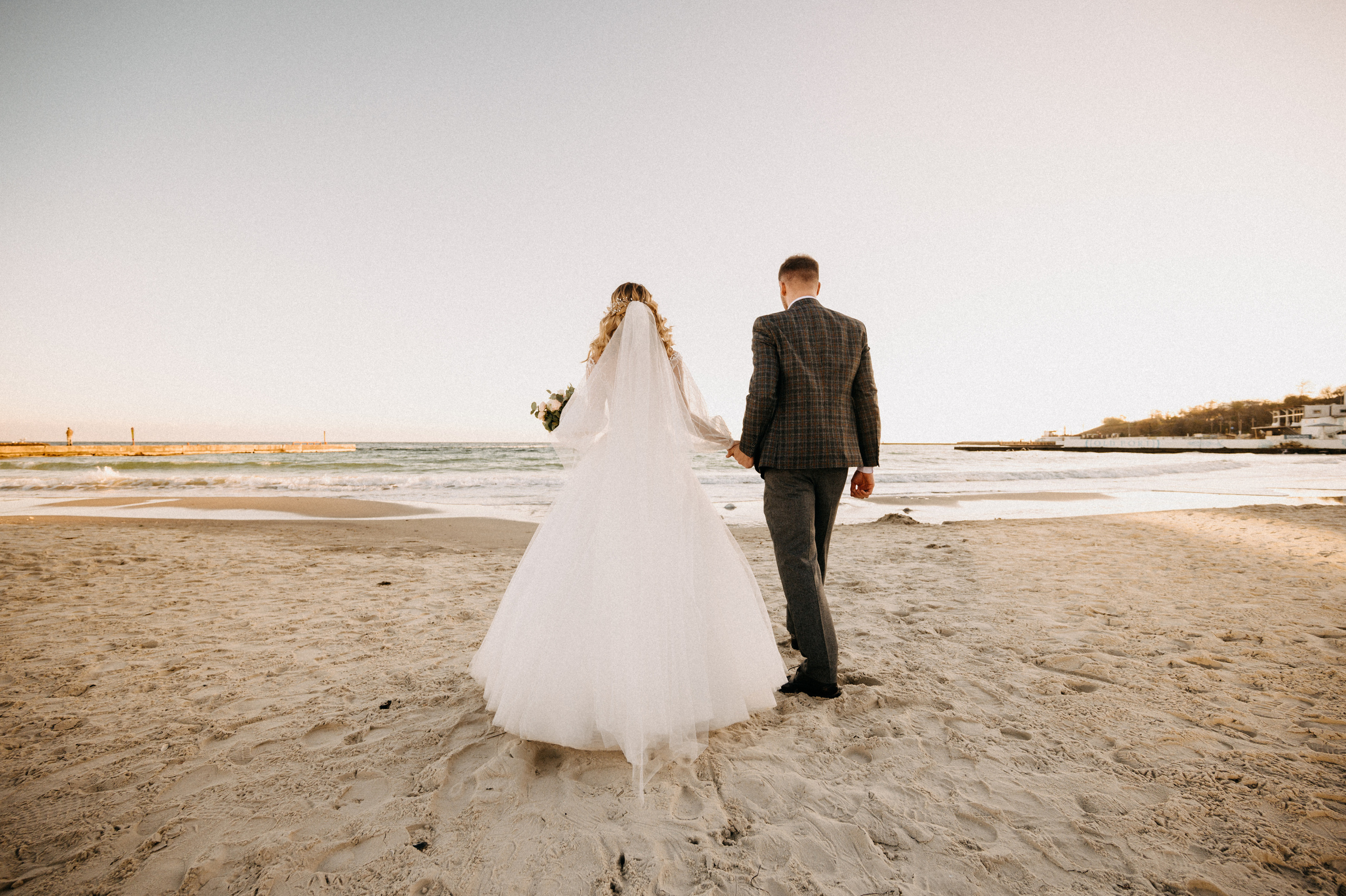 Дима и Света и море в ноябре…