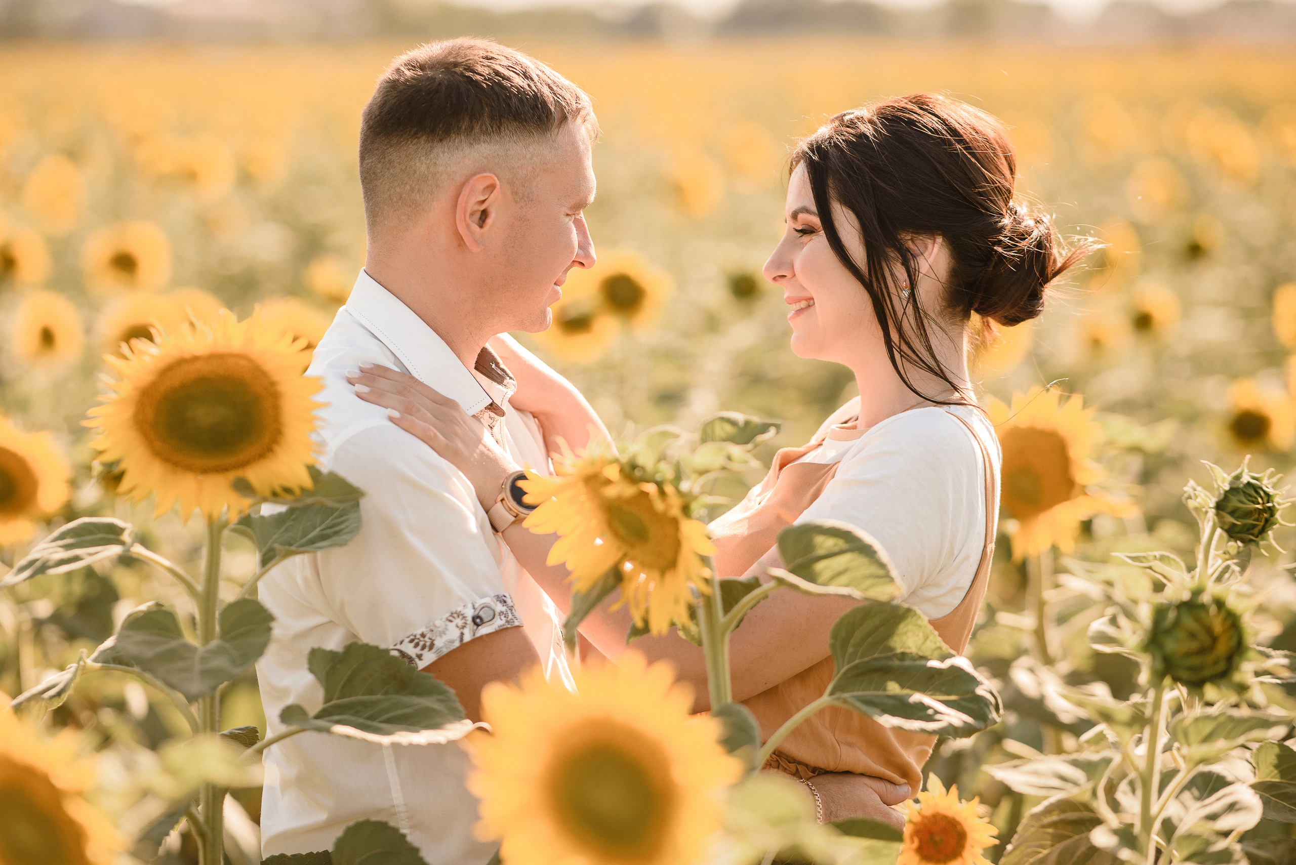 Вова и Юля на даче