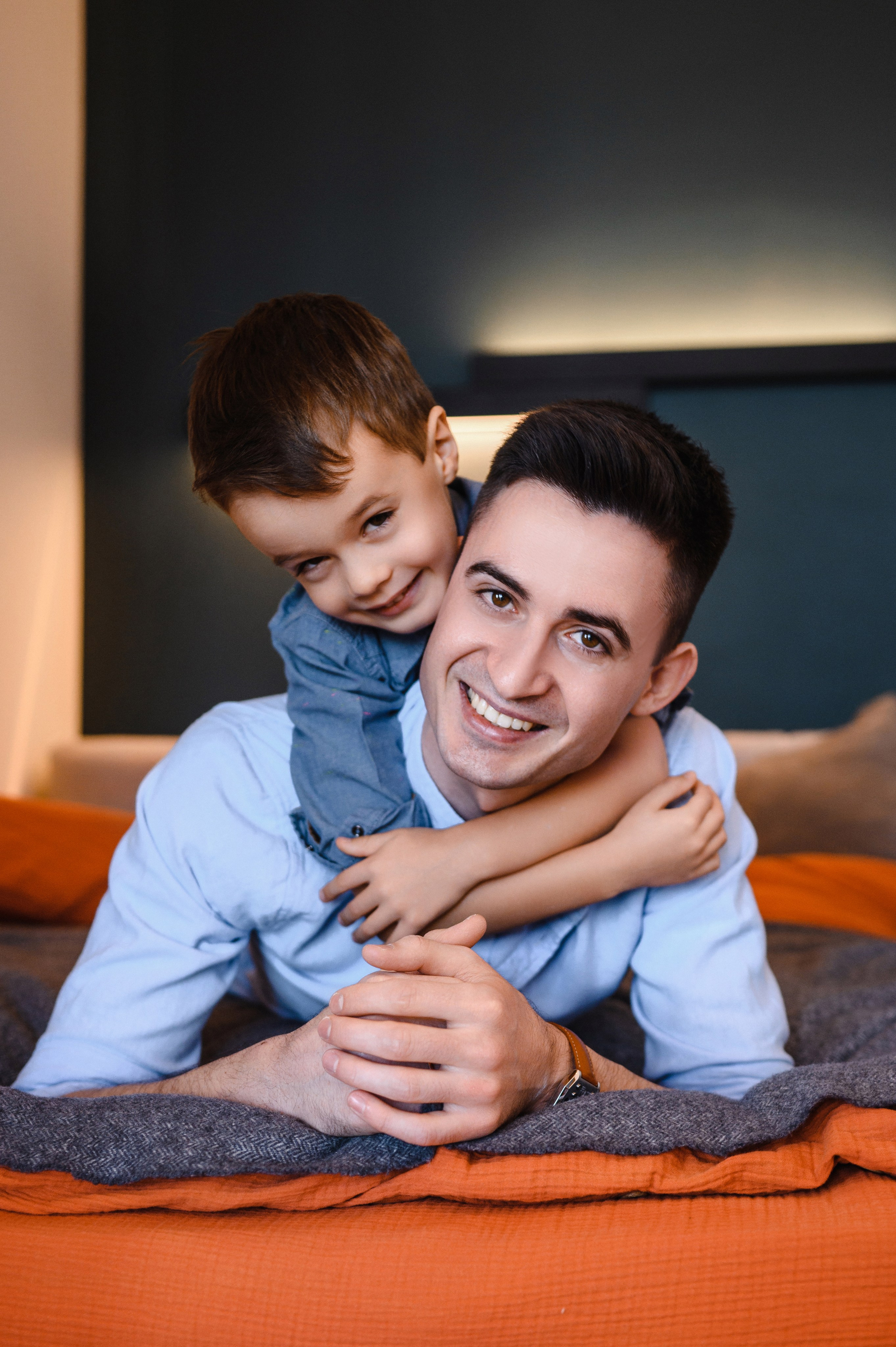 Семейная фотосессия дома