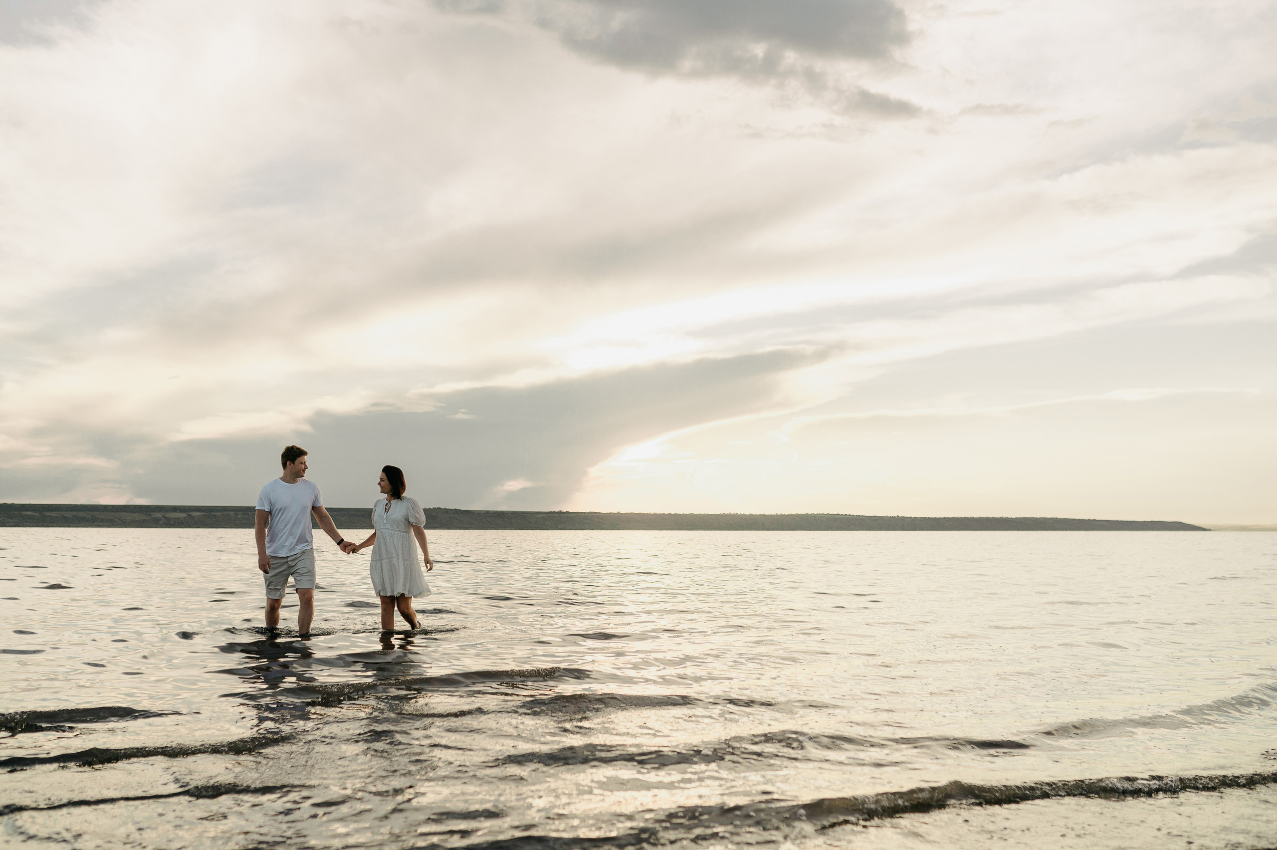 Воздушный змей, история на озере