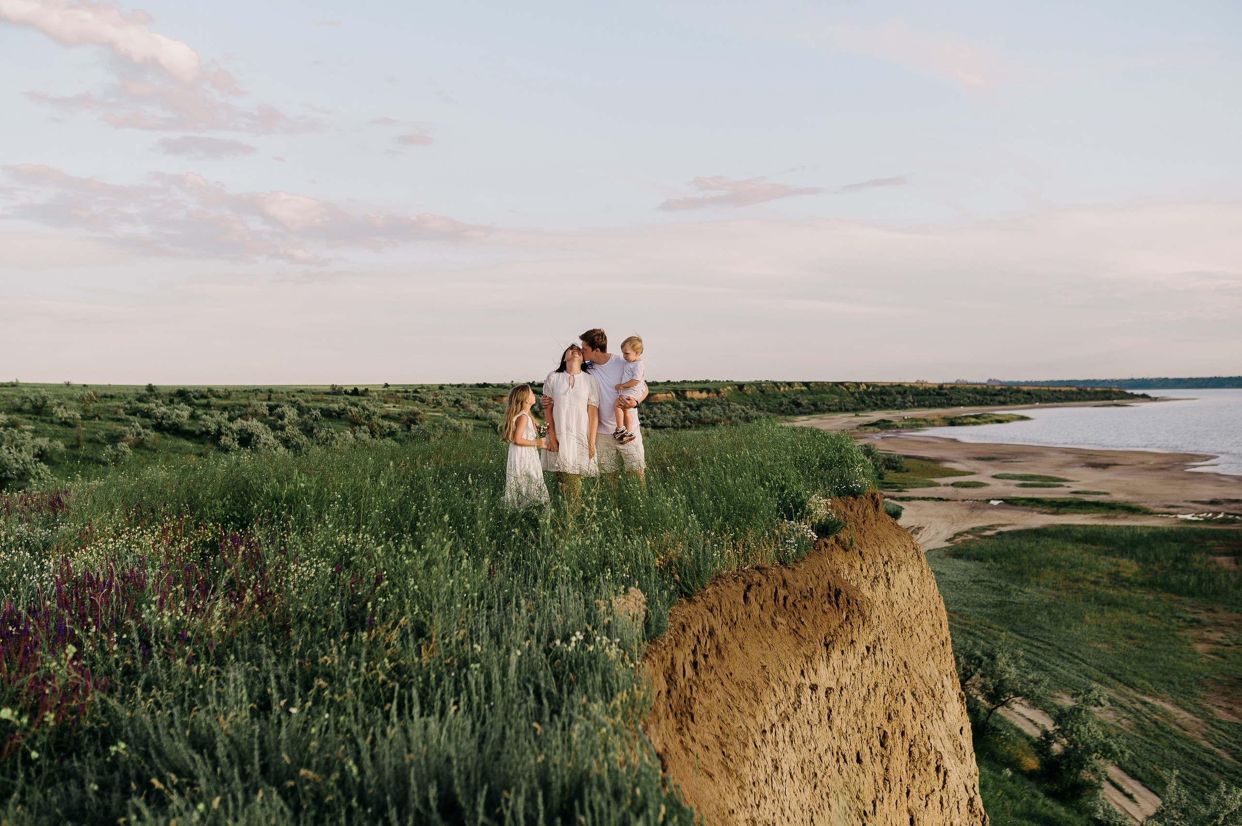 Воздушный змей, история на озере