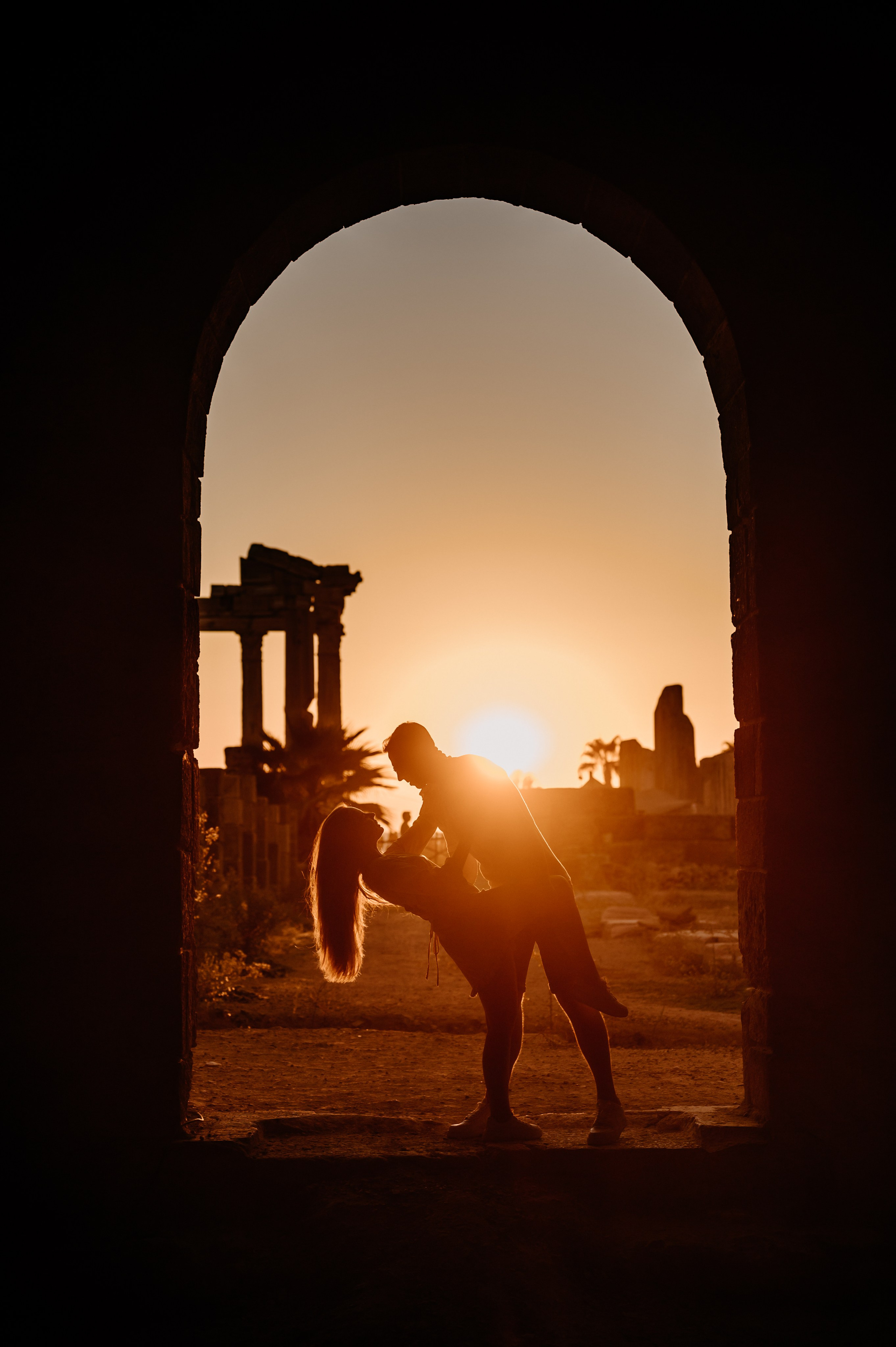 Сиде. Храм Апполона.Закат