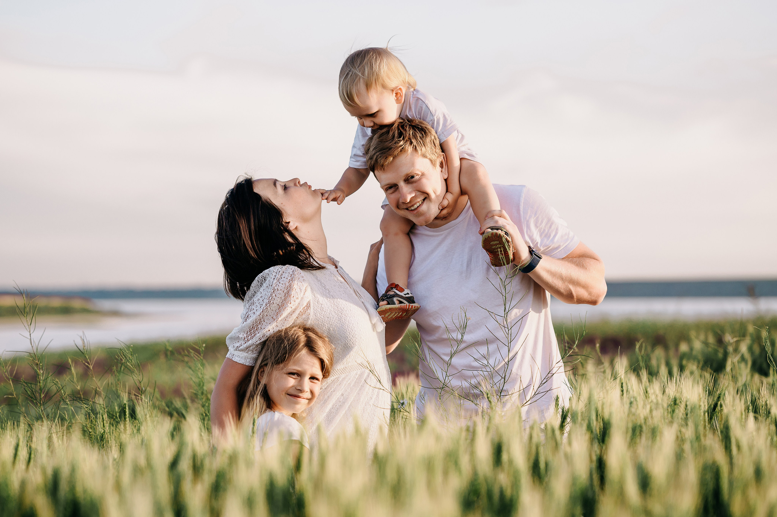 Воздушный змей, история на озере