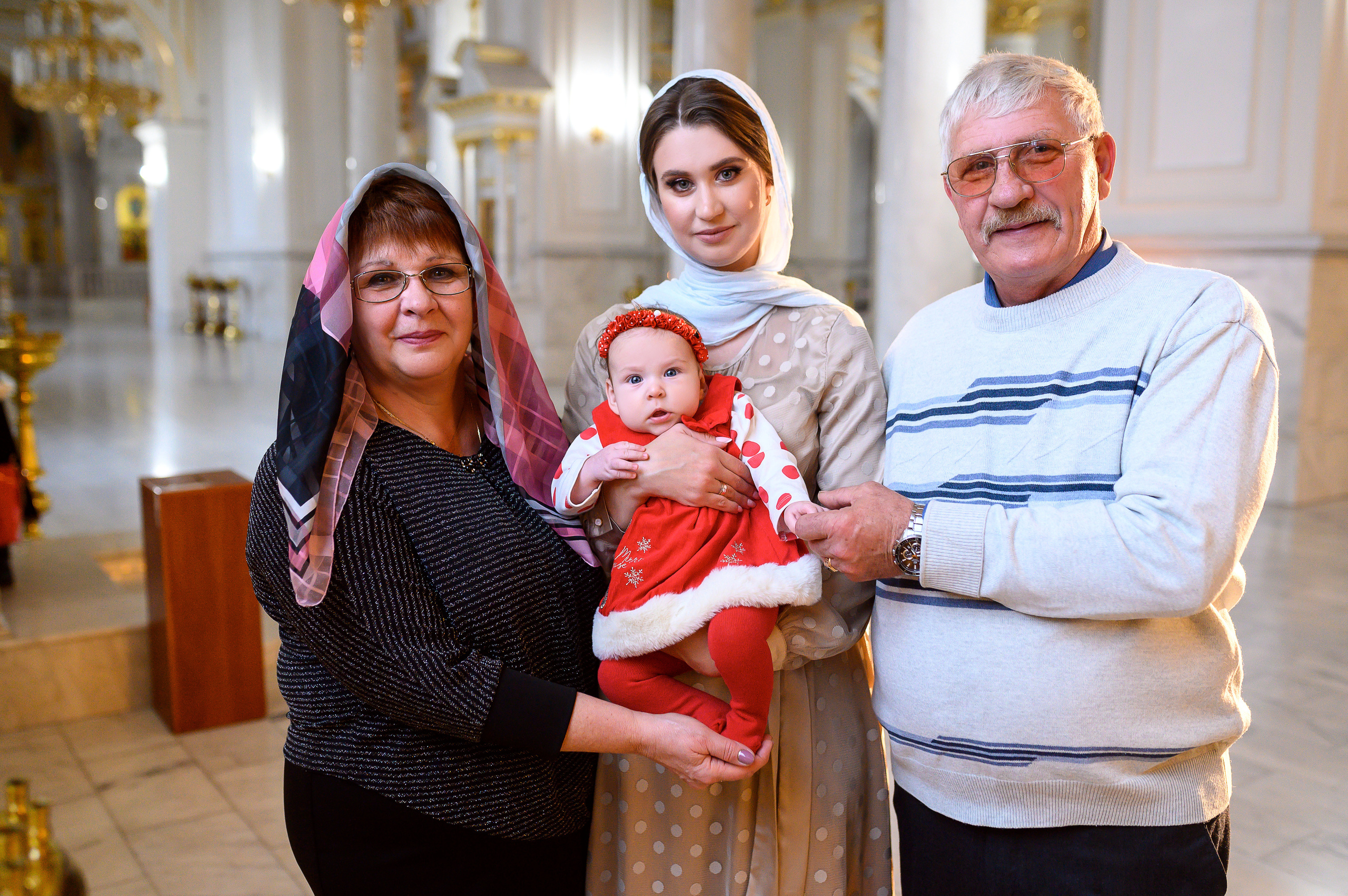 Крещение Евы в Преображенском соборе