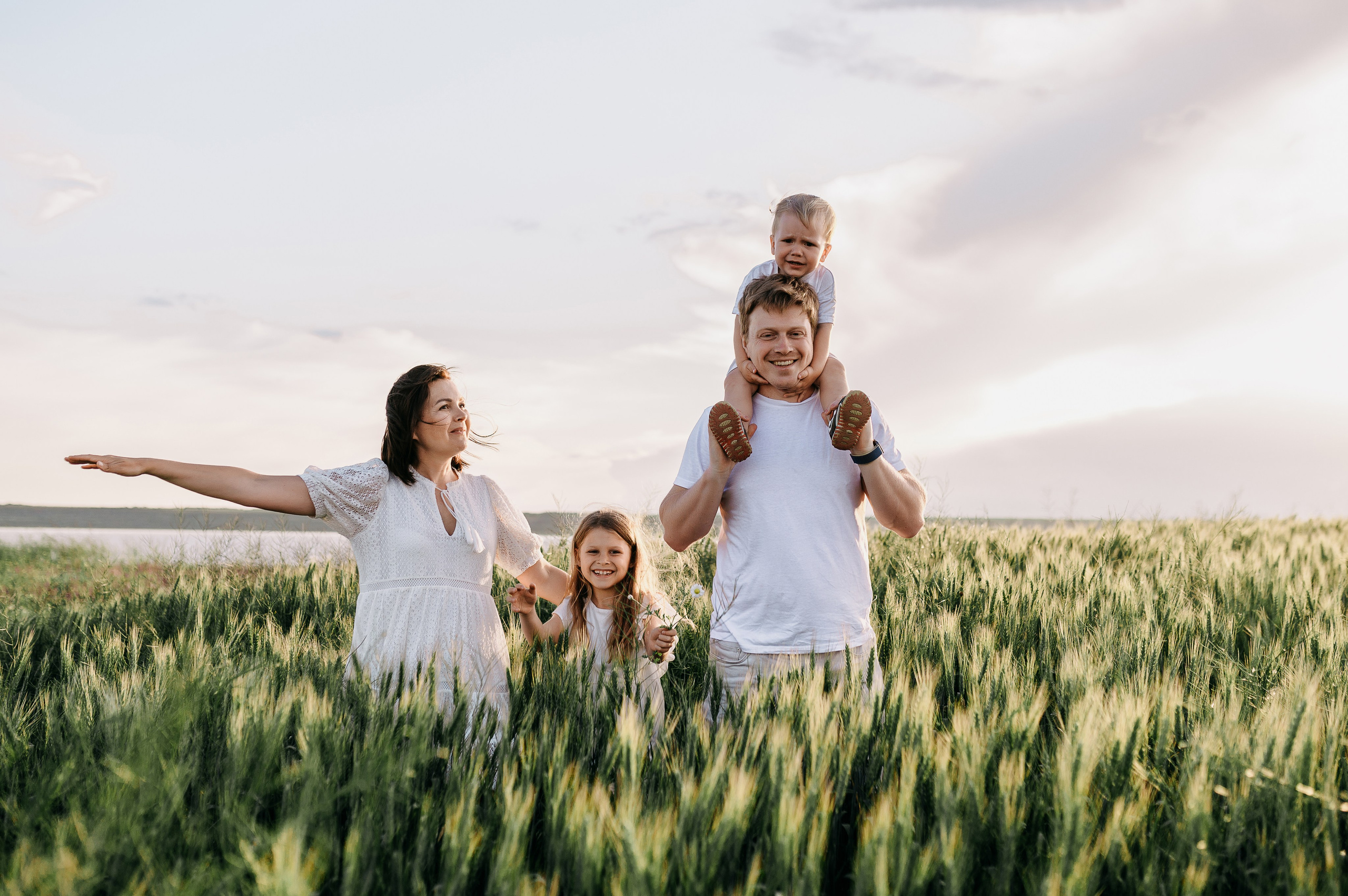 Воздушный змей, история на озере