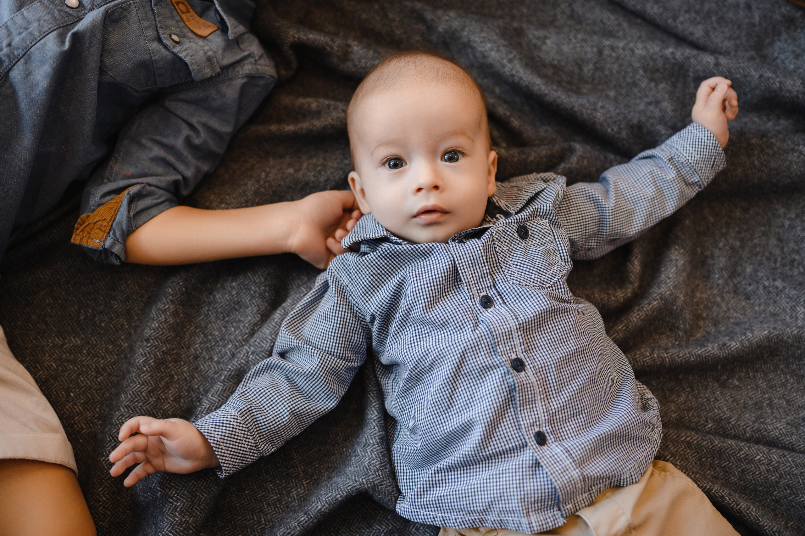 Семейная фотосессия дома