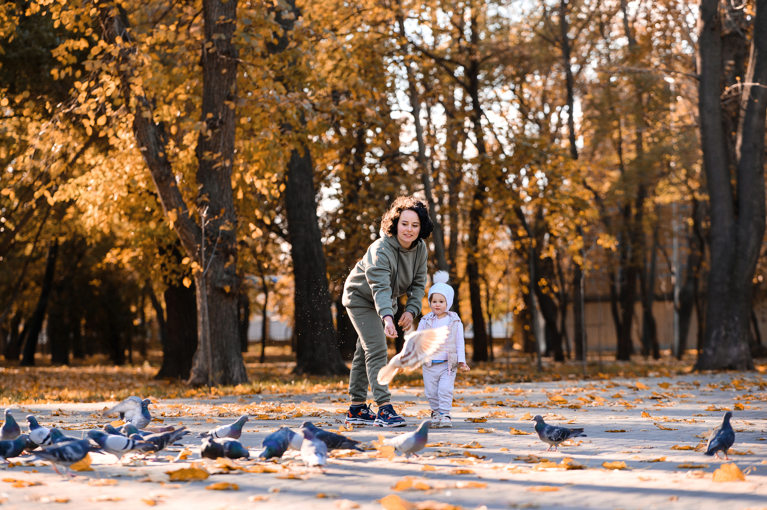Осенняя прогулка в парке