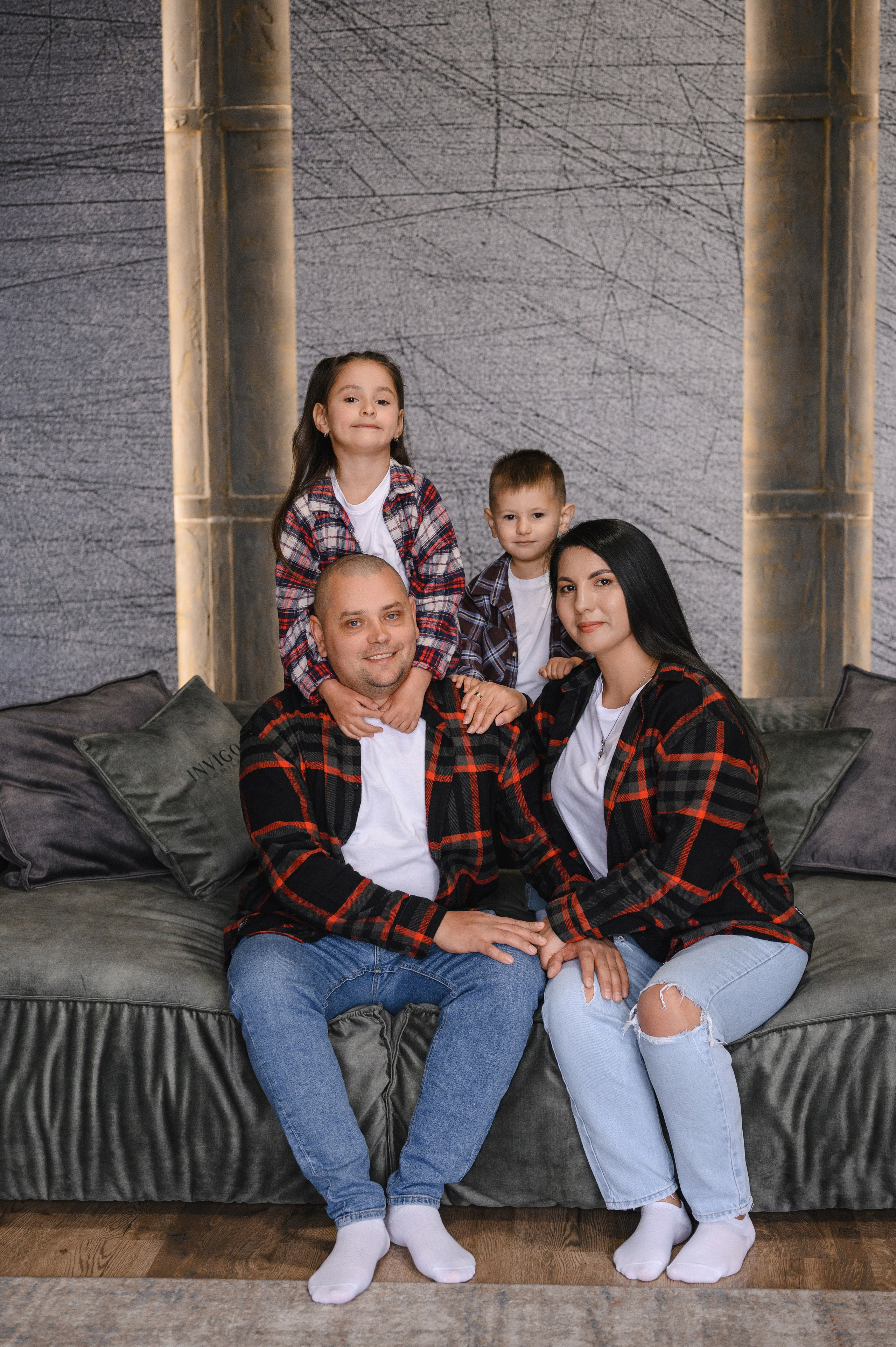 Валик, Валя, Даша и Даня. Кишинев