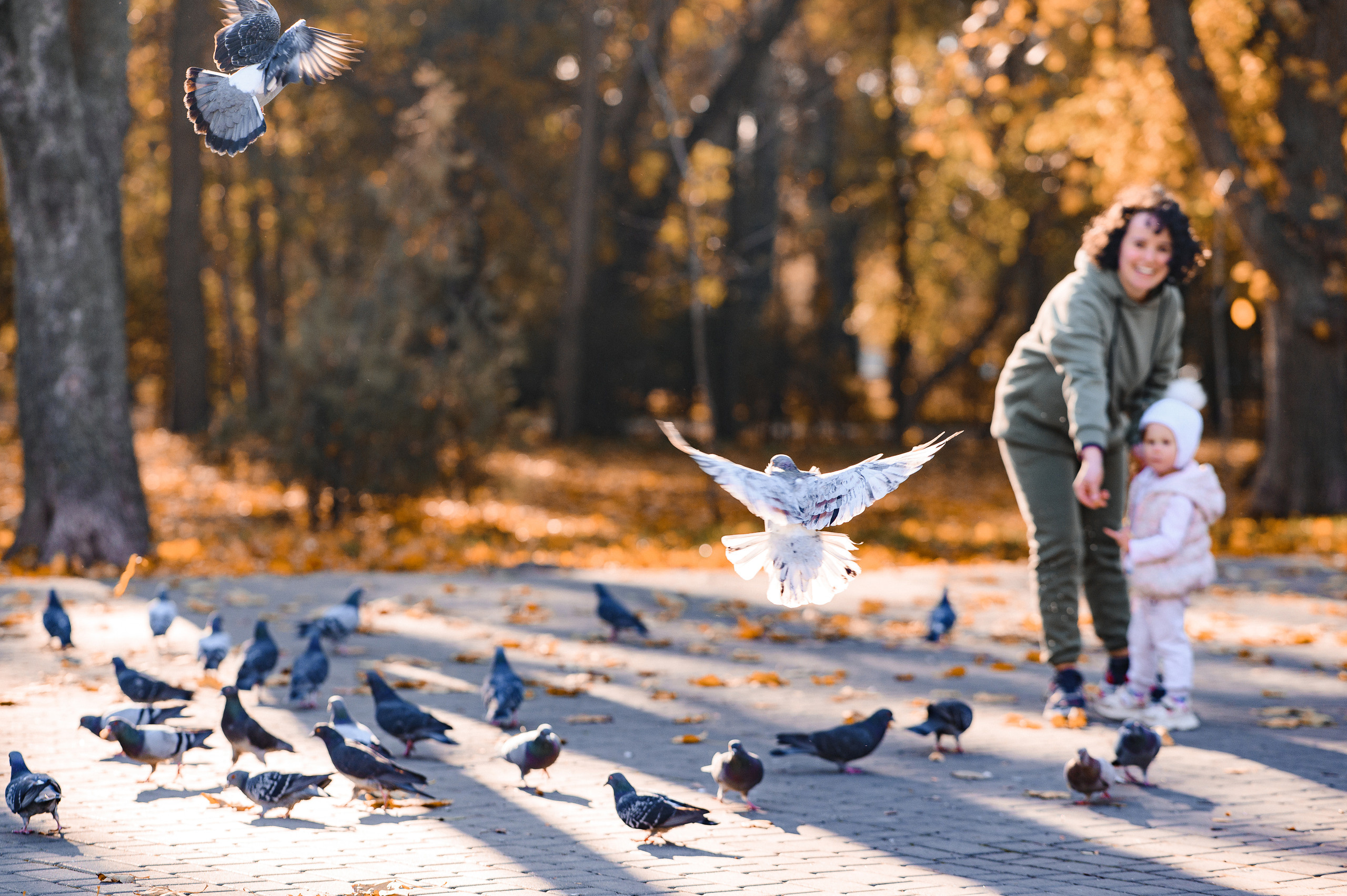 Осенняя прогулка в парке