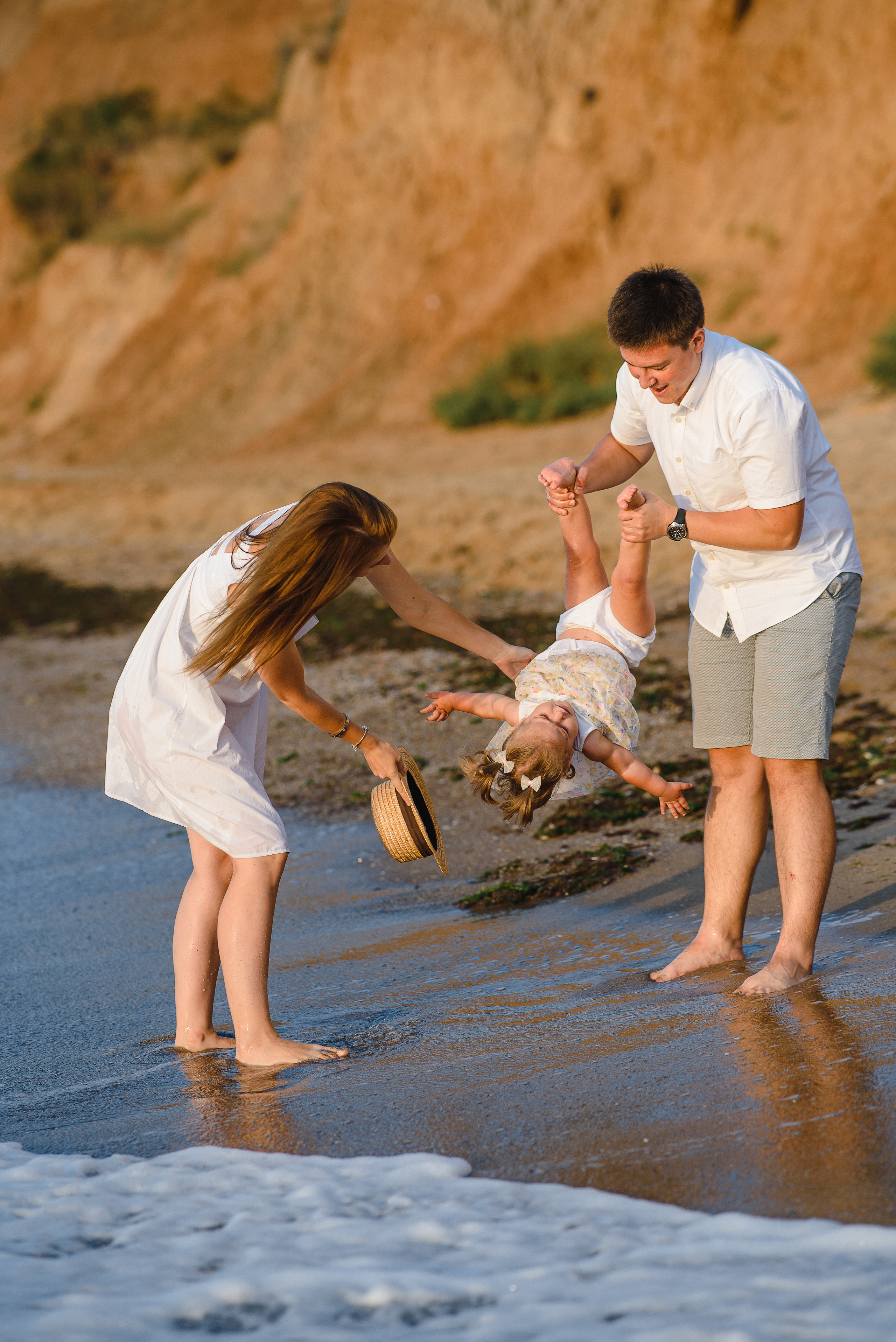 Костя, Марго и Ева на Санжейке