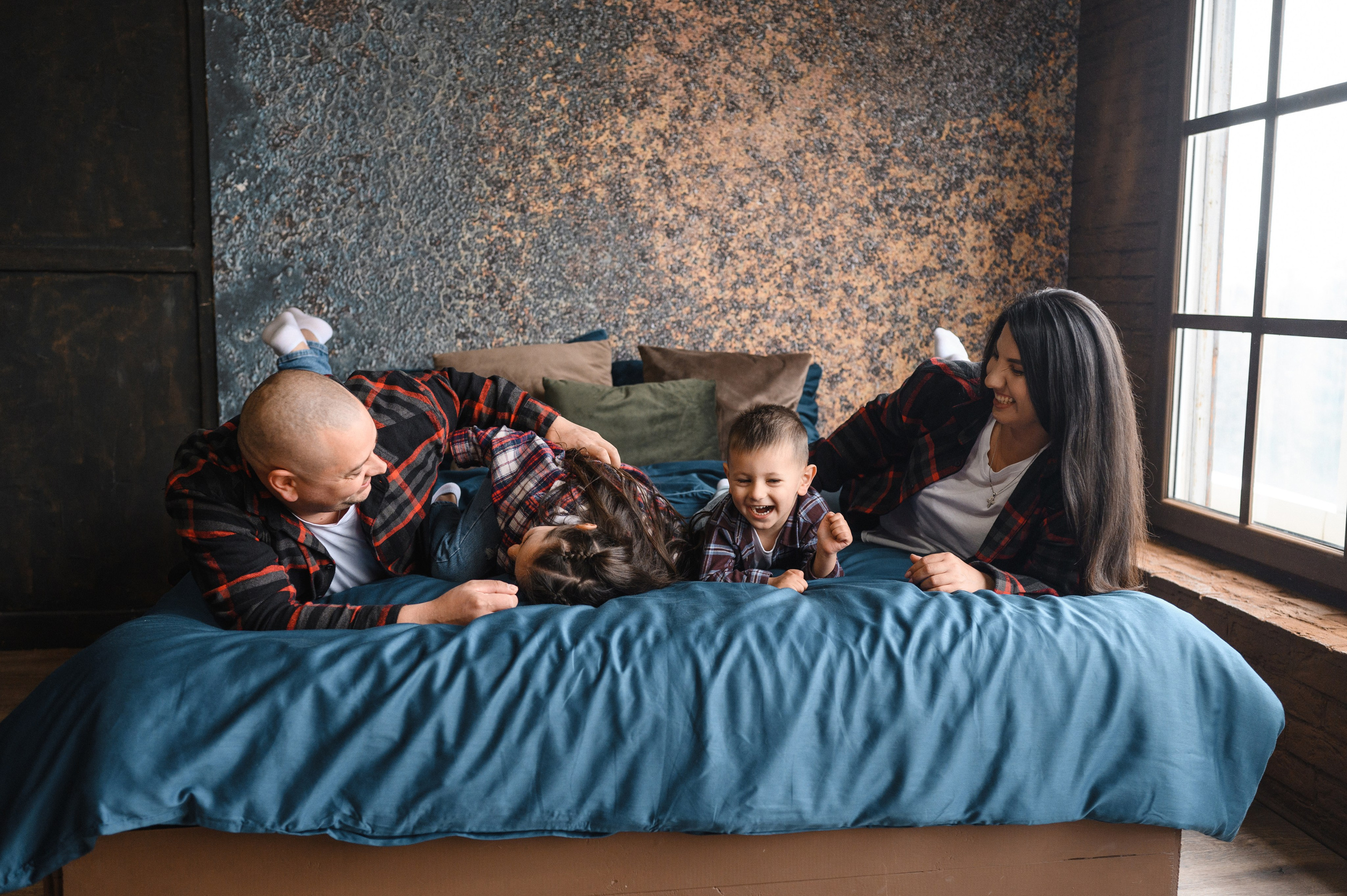 Валик, Валя, Даша и Даня. Кишинев