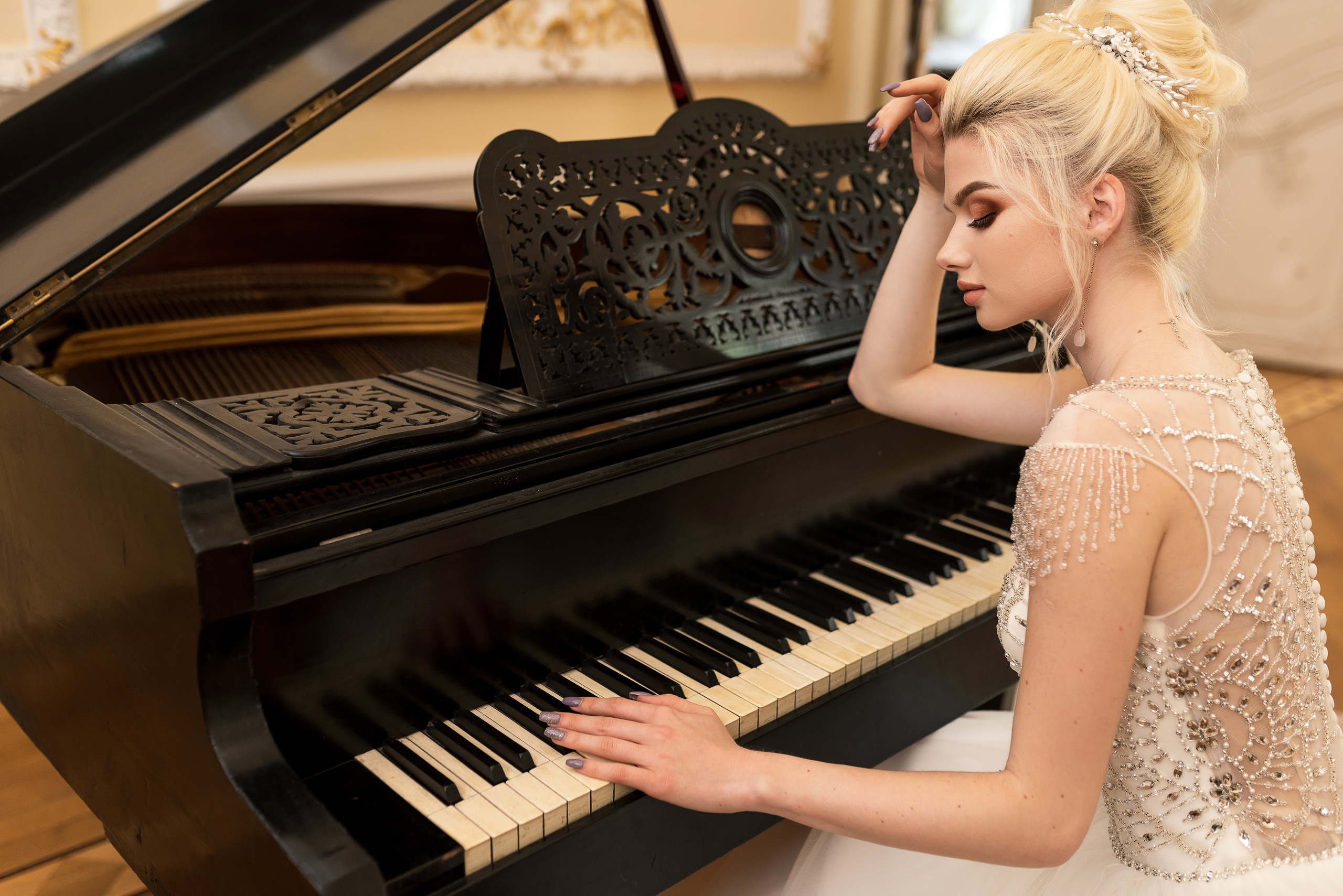 В музее Западного и восточного искусства