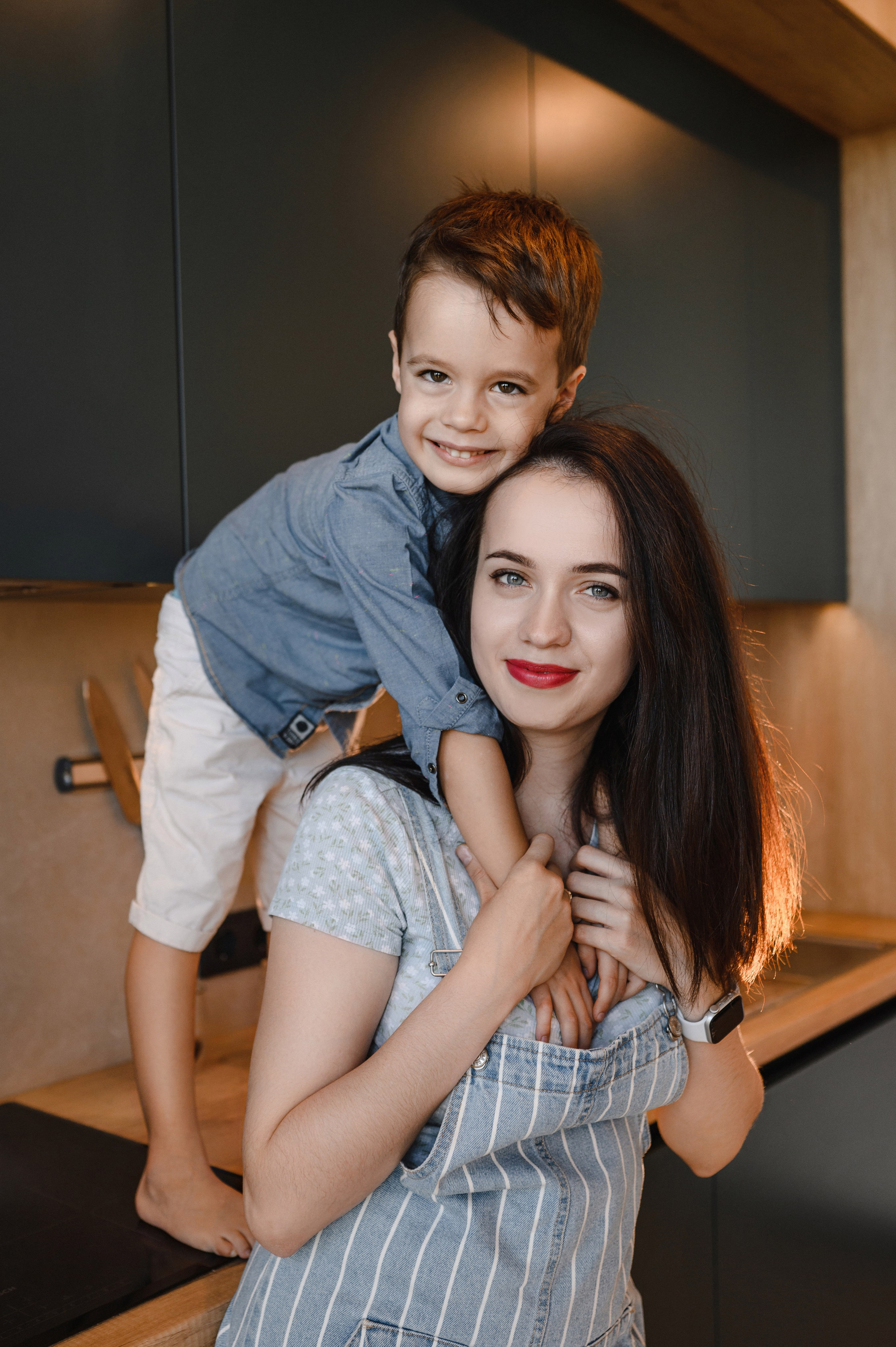 Семейная фотосессия дома