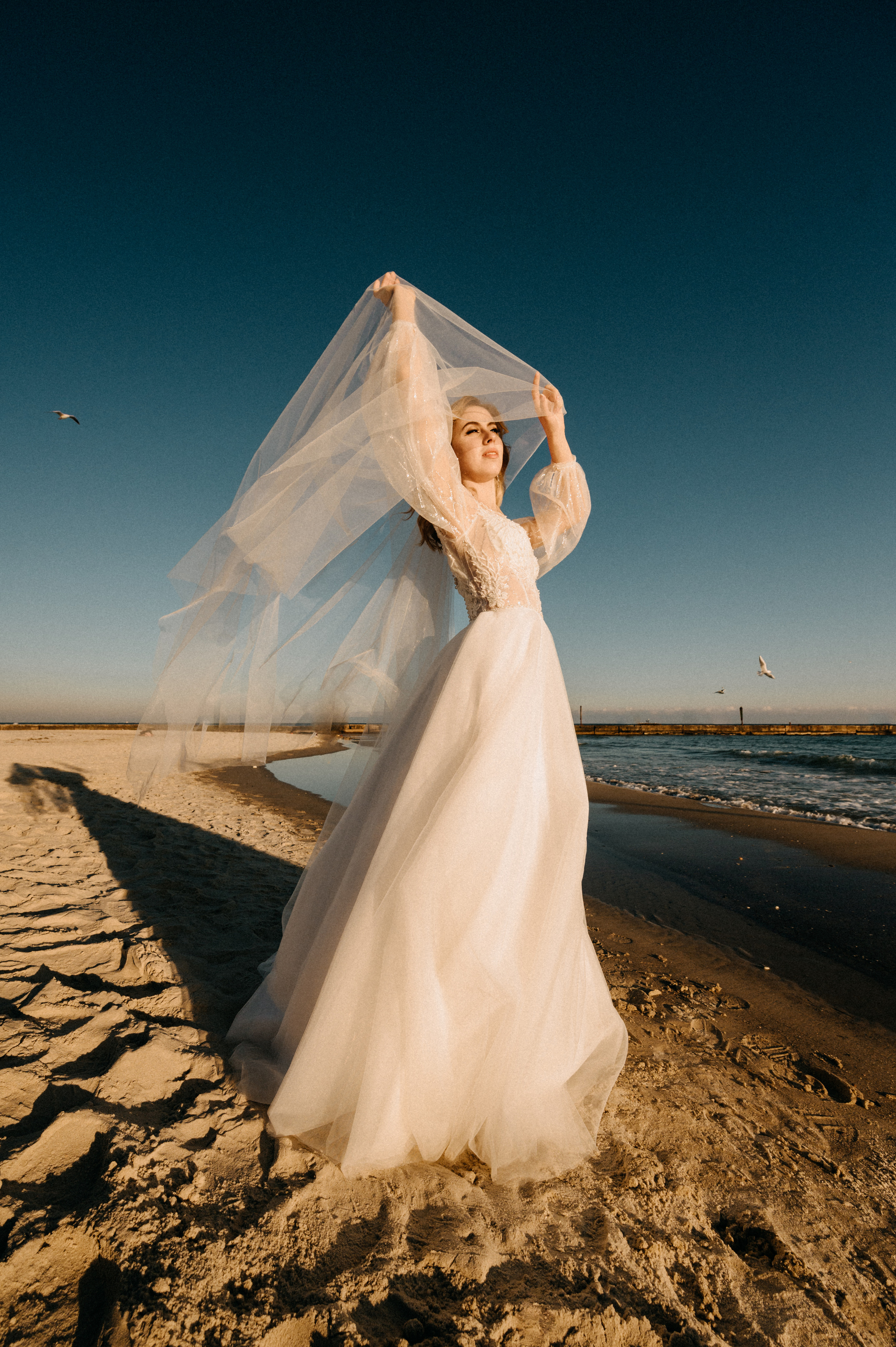 Дима и Света и море в ноябре…