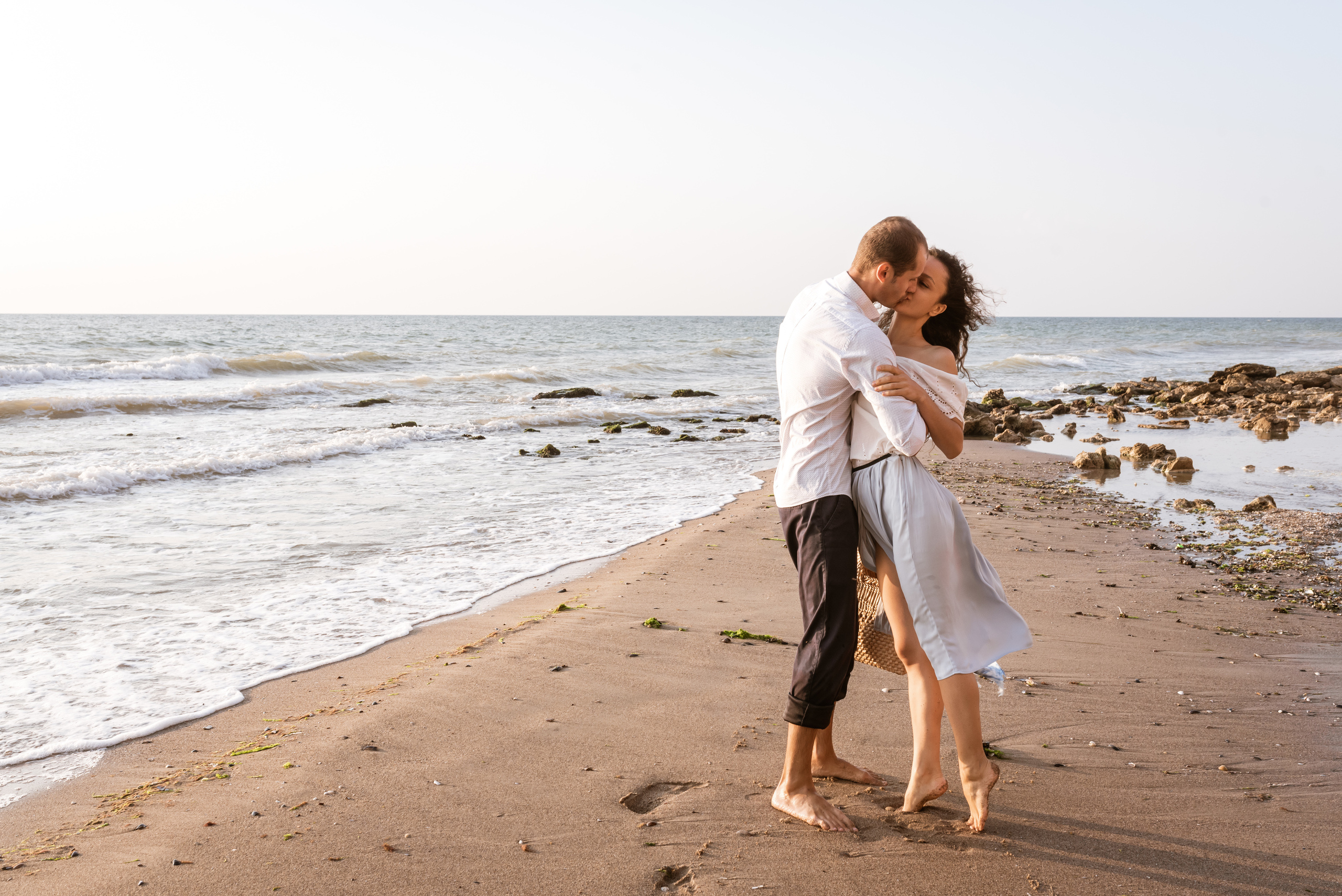 Санжейка, рассвет, Лена и Артём