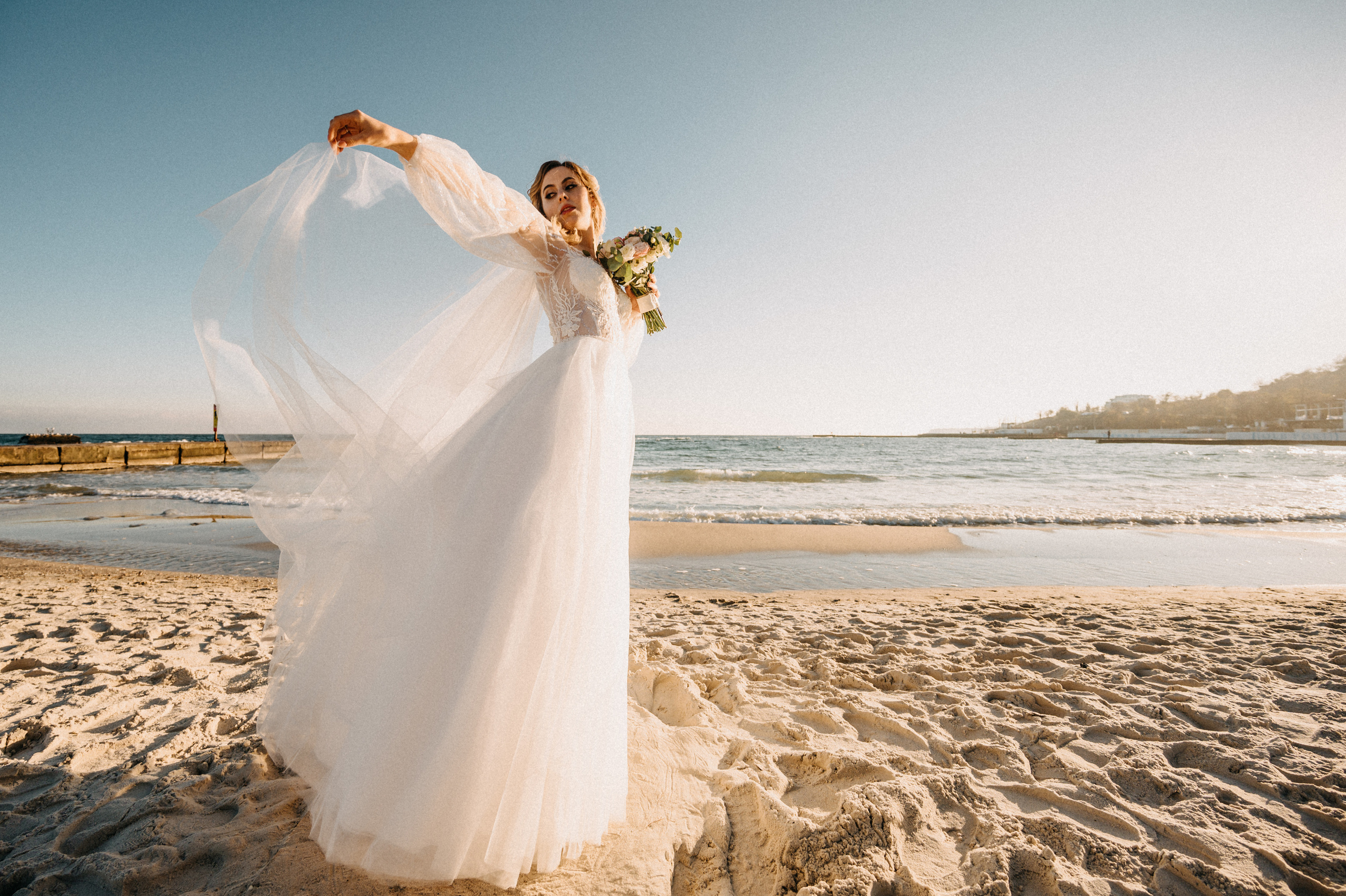 Дима и Света и море в ноябре…