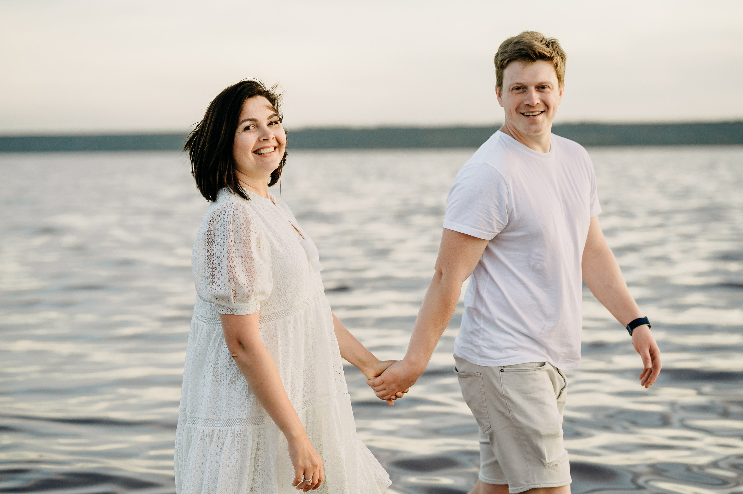 Воздушный змей, история на озере