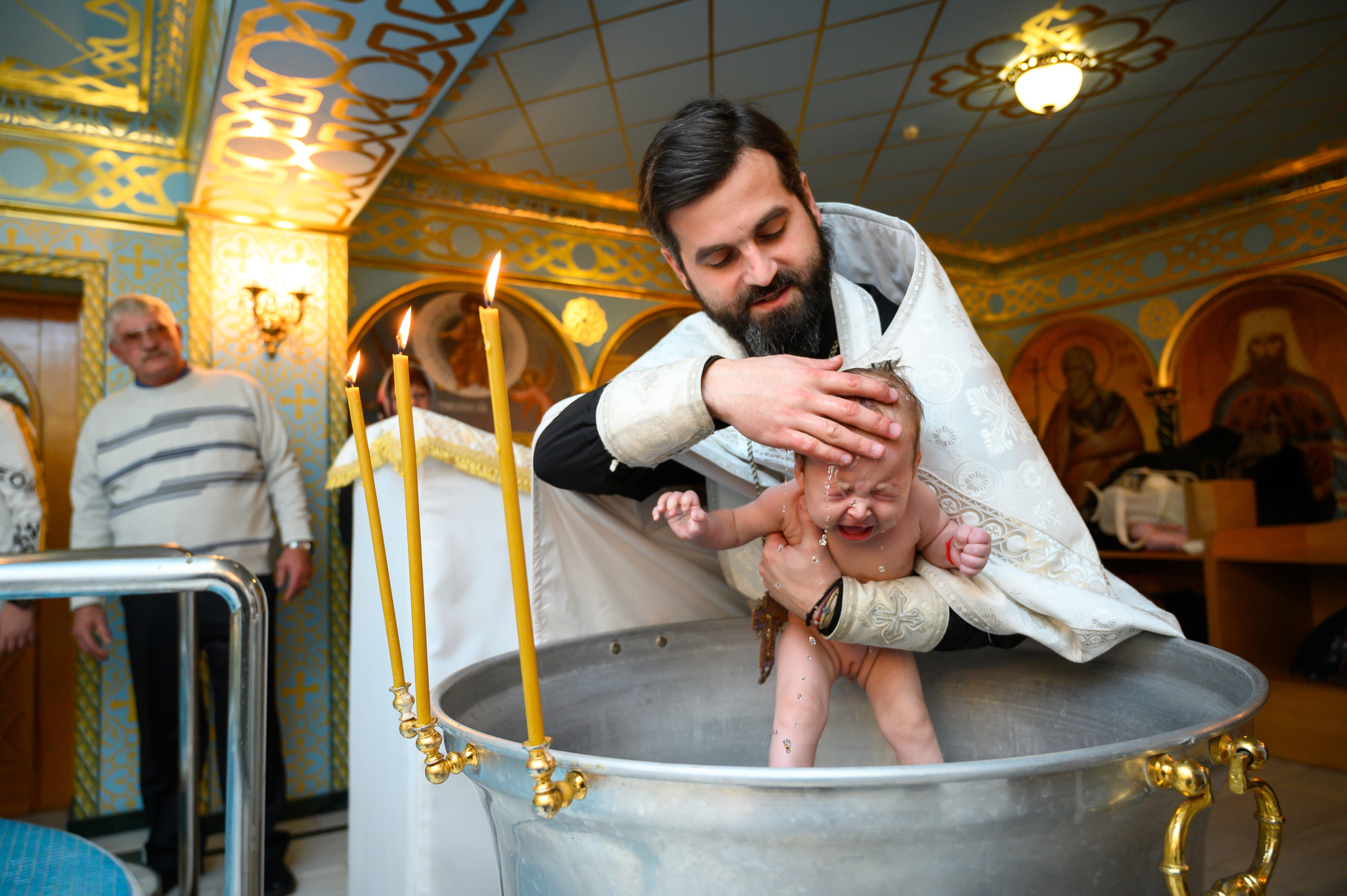 Крещение Евы в Преображенском соборе