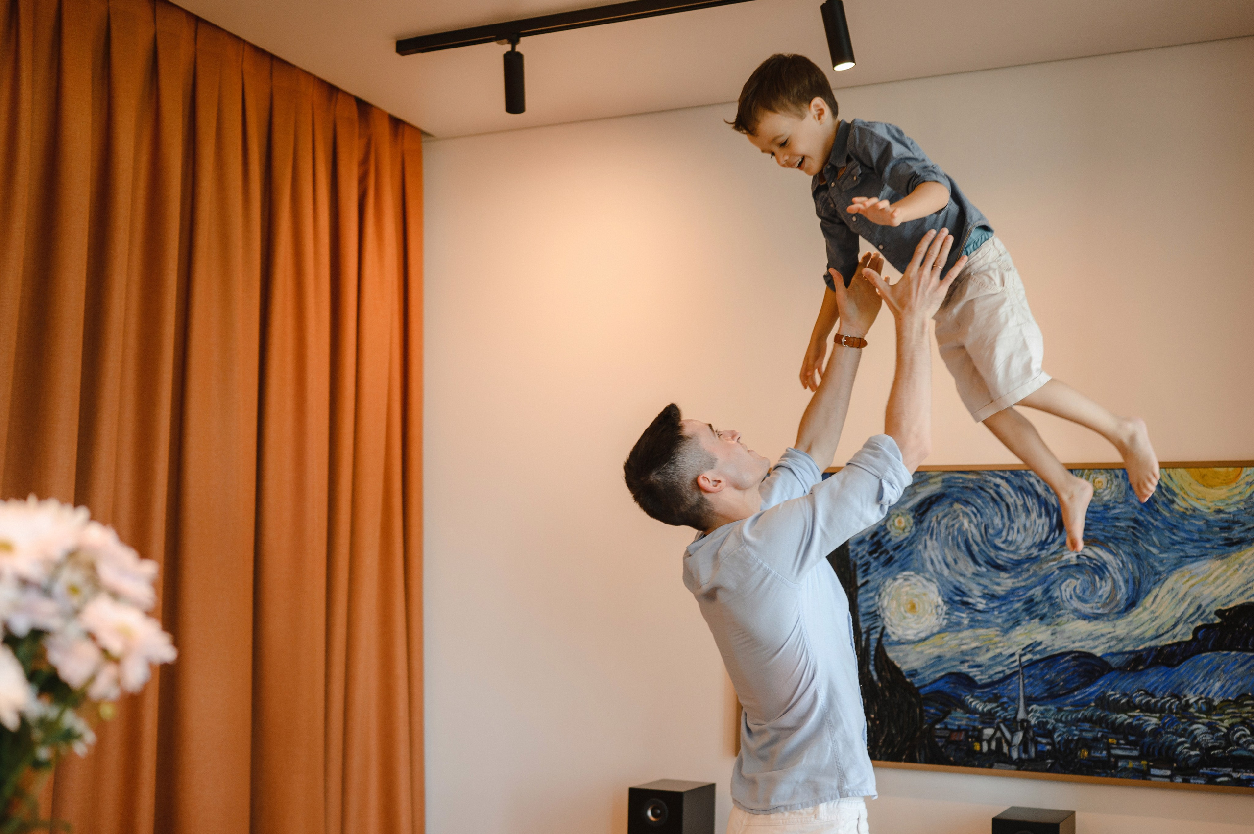 Семейная фотосессия дома