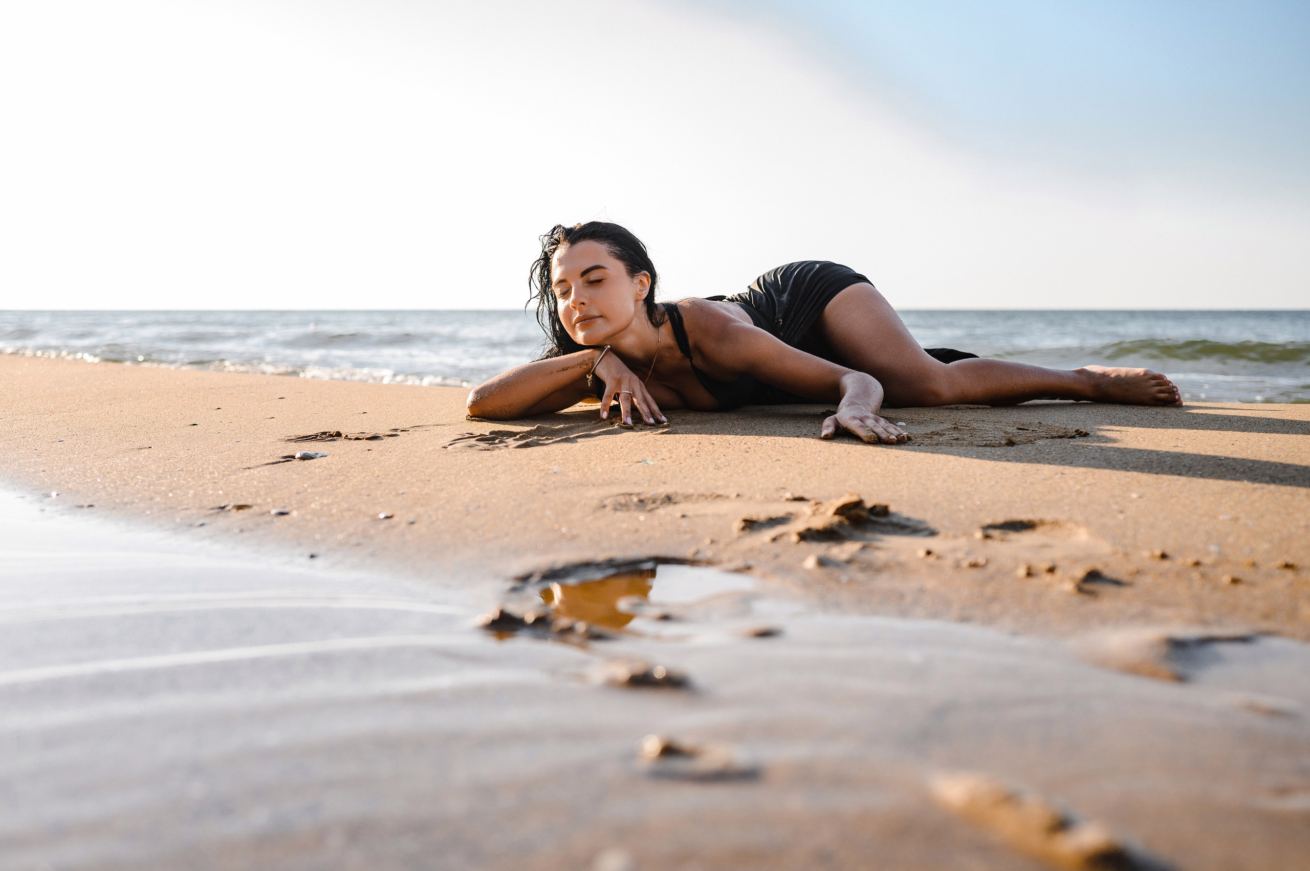 Рассвет на море