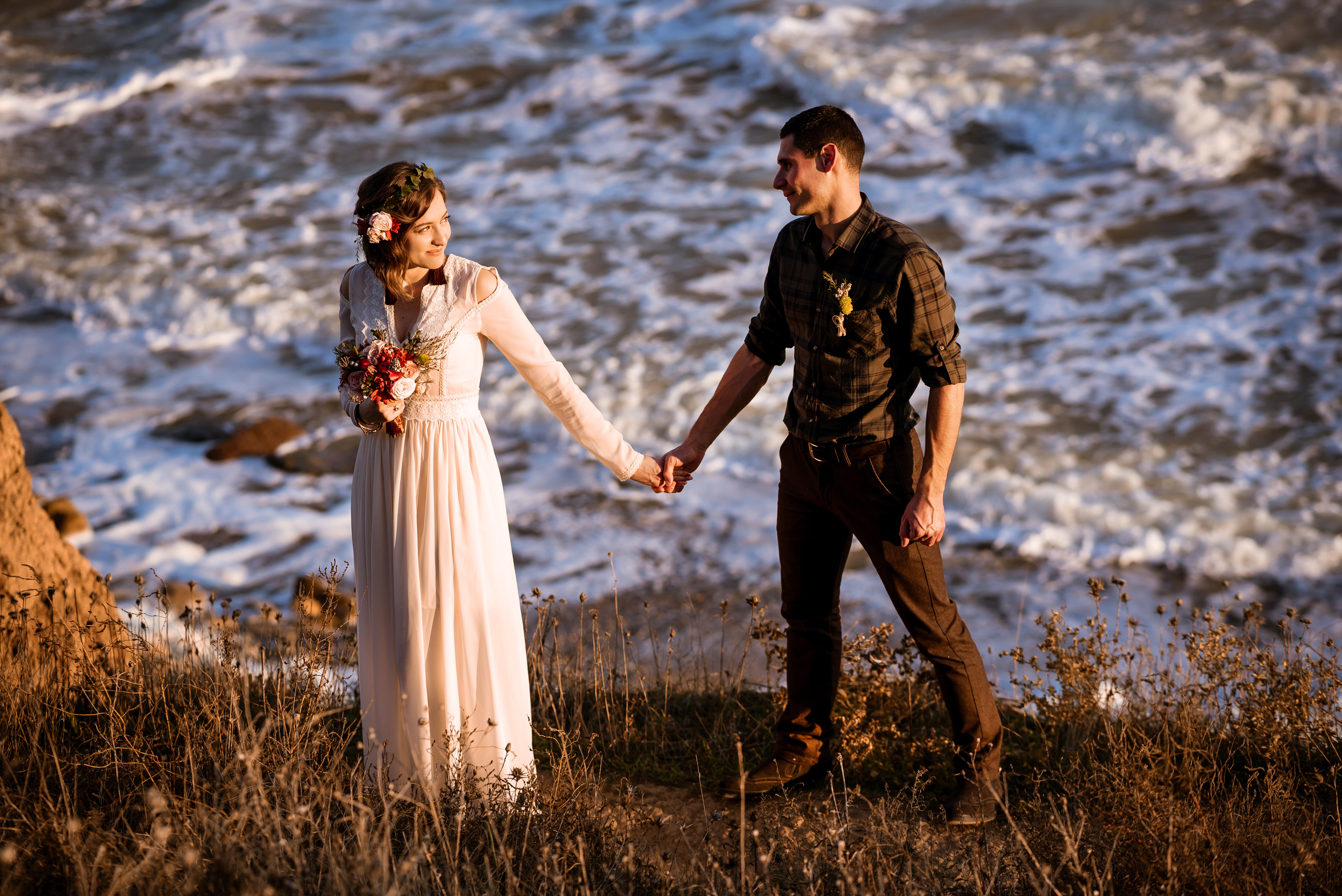 Осень и море, свадебная фотопрогулка