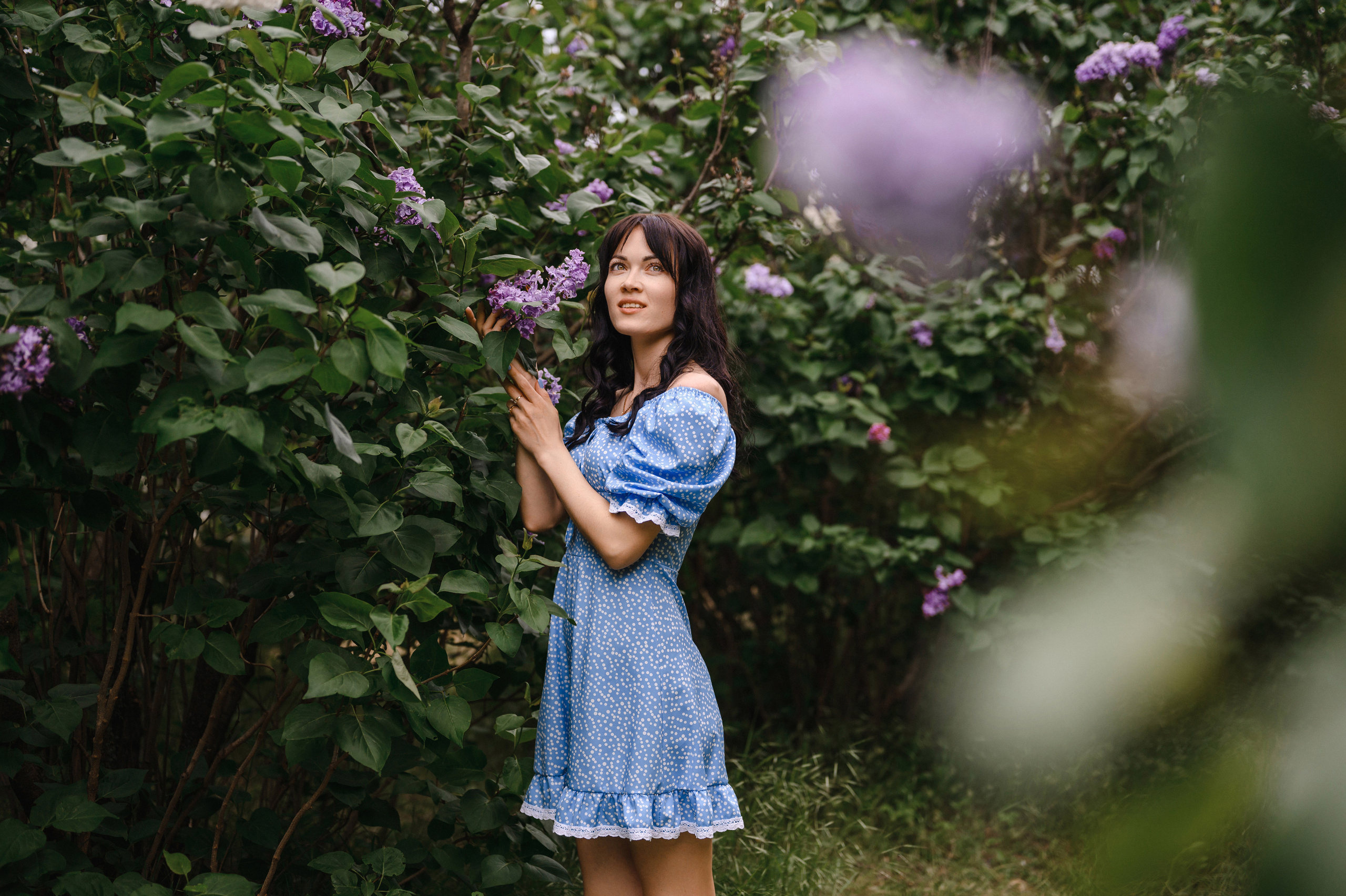 Оля, Макс и Тимоша в Ботаническом саду