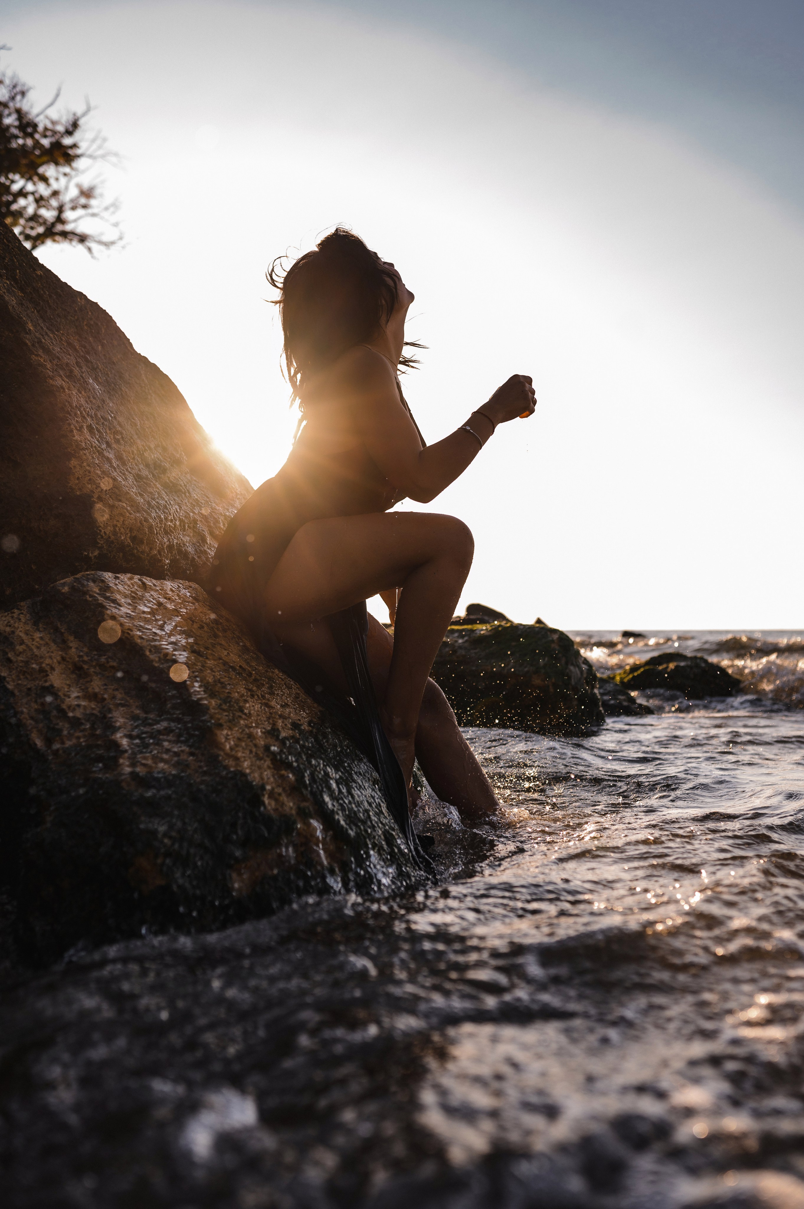 Рассвет на море