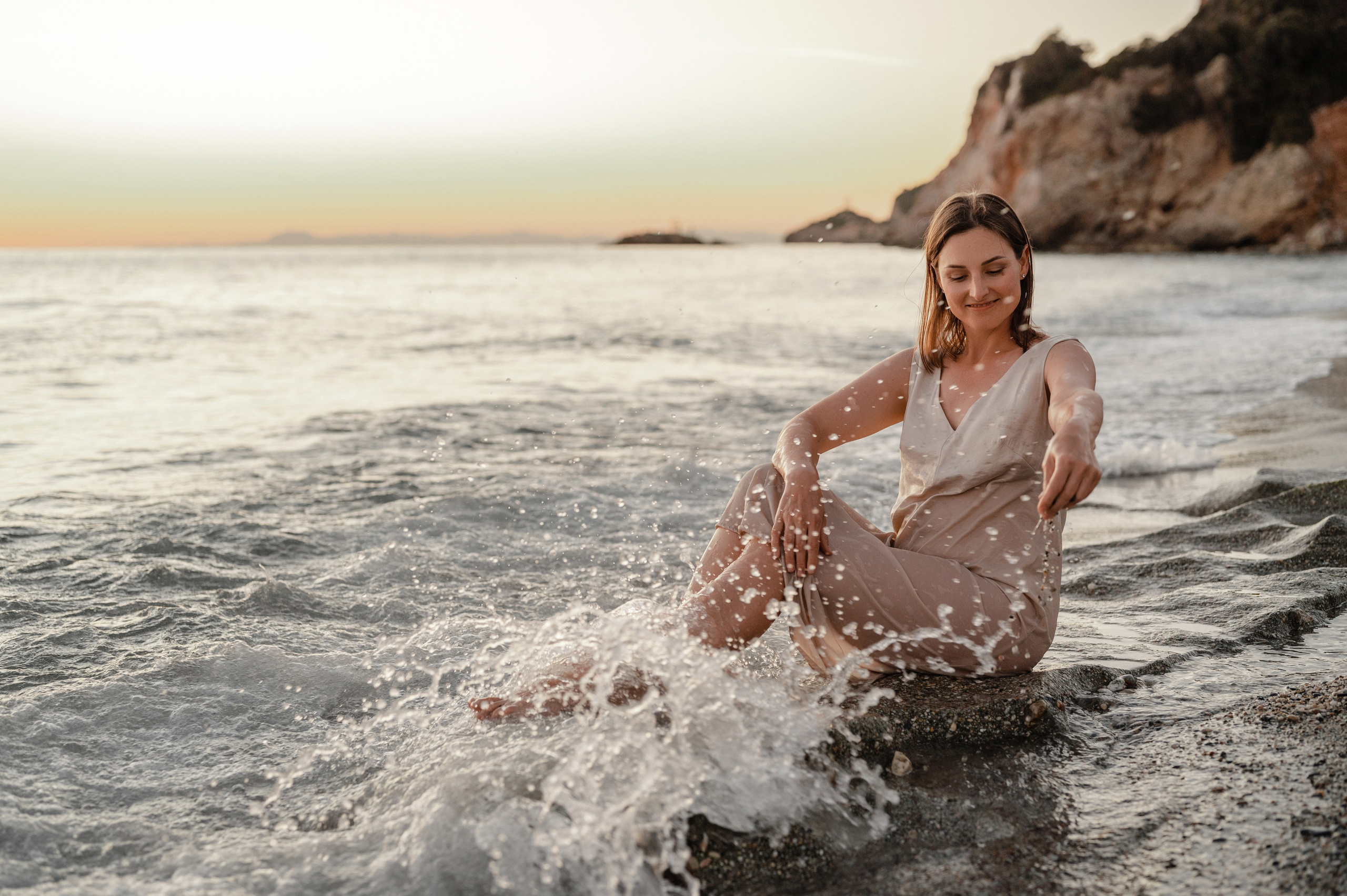 Юля, Леша и Бэлла, Аланья