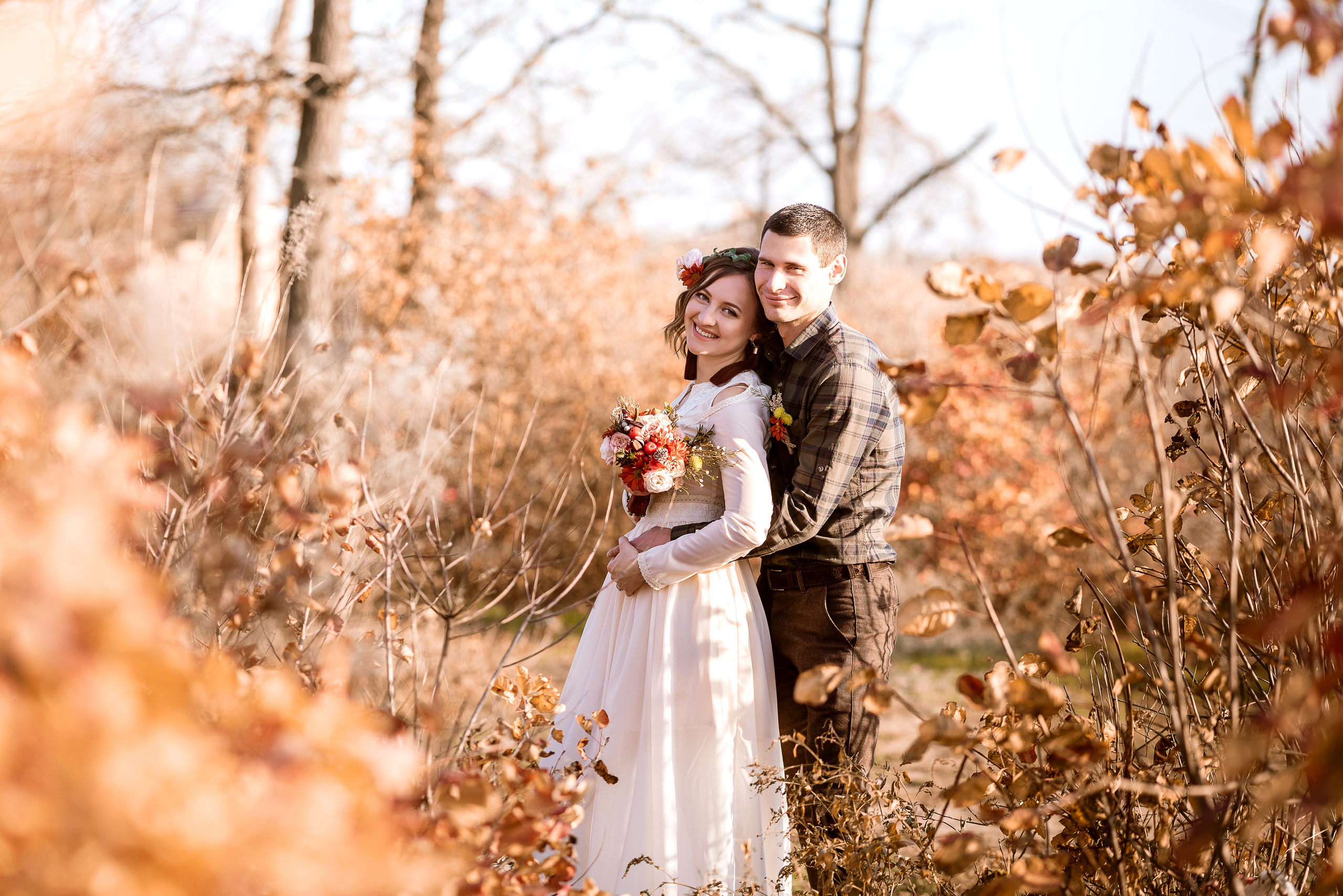 Осень и море, свадебная фотопрогулка