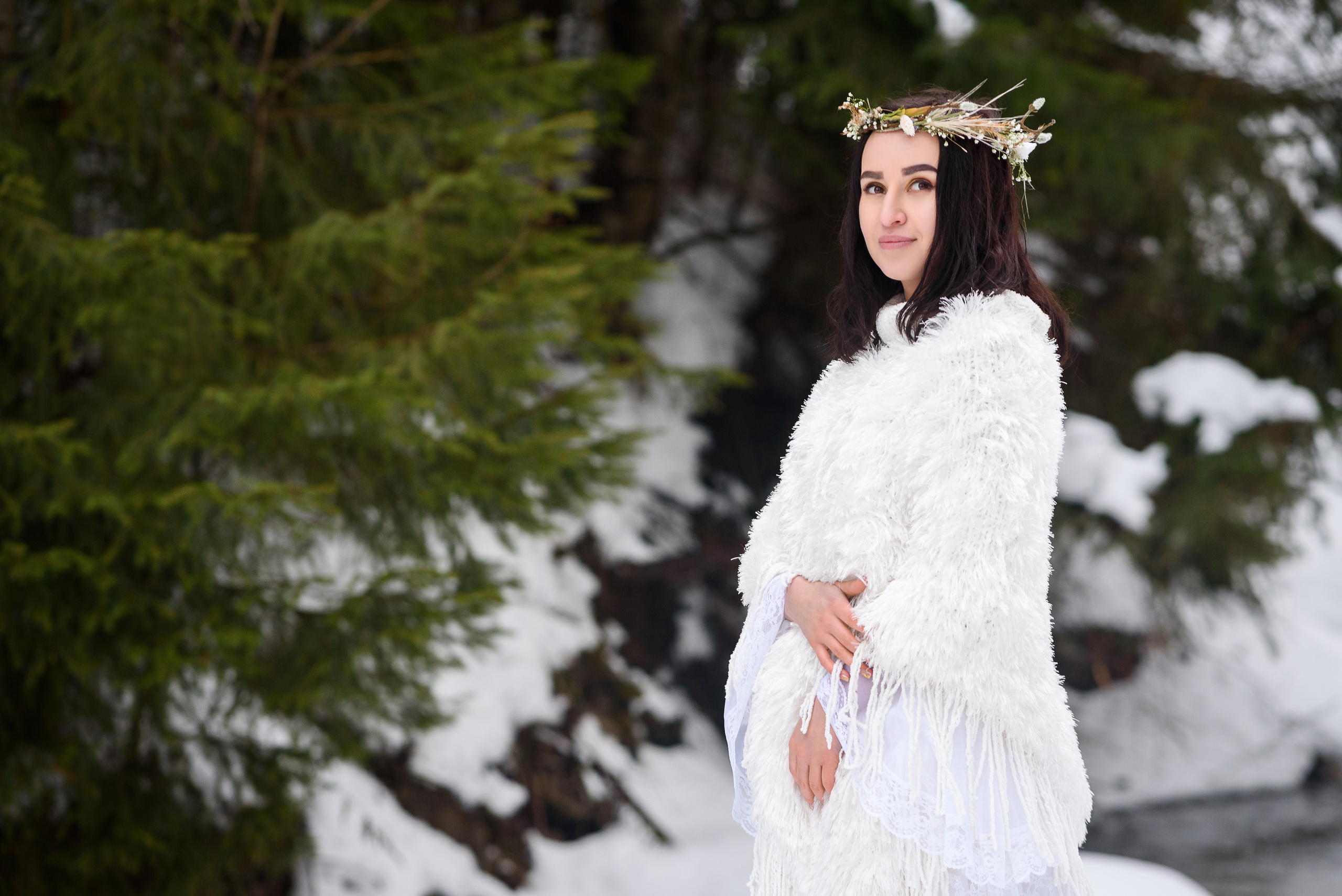 Зимняя свадьба в Карпатах