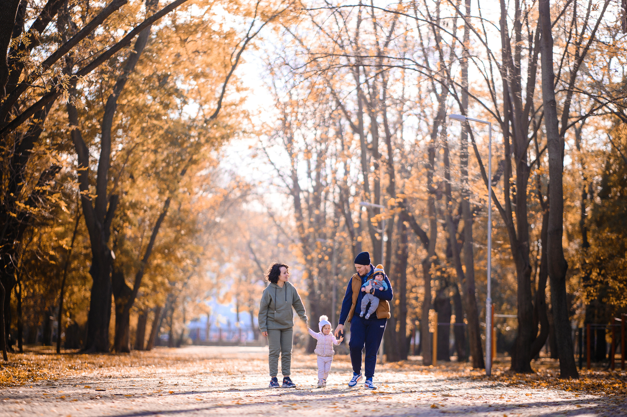 Осенняя прогулка в парке