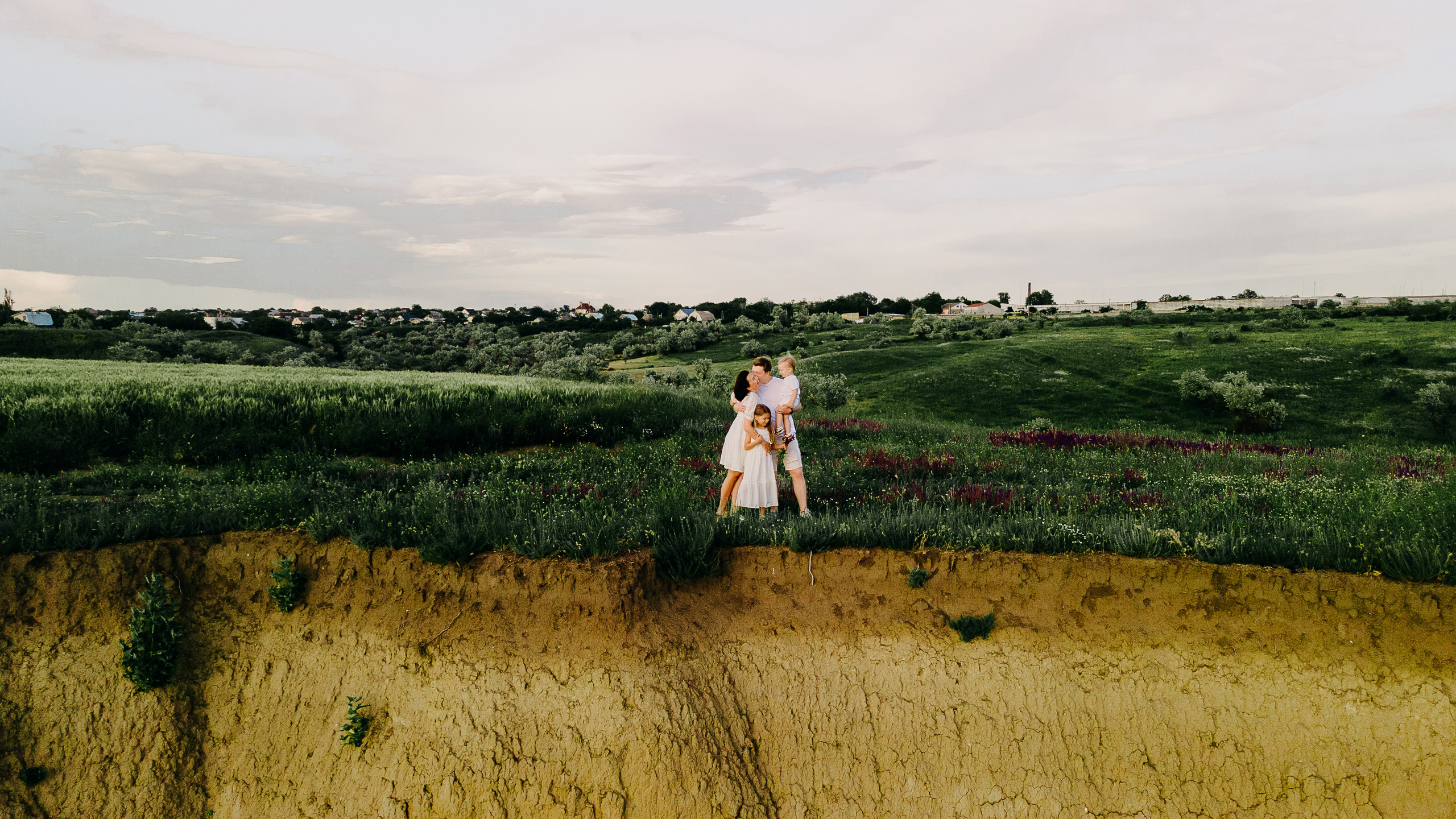 Воздушный змей, история на озере