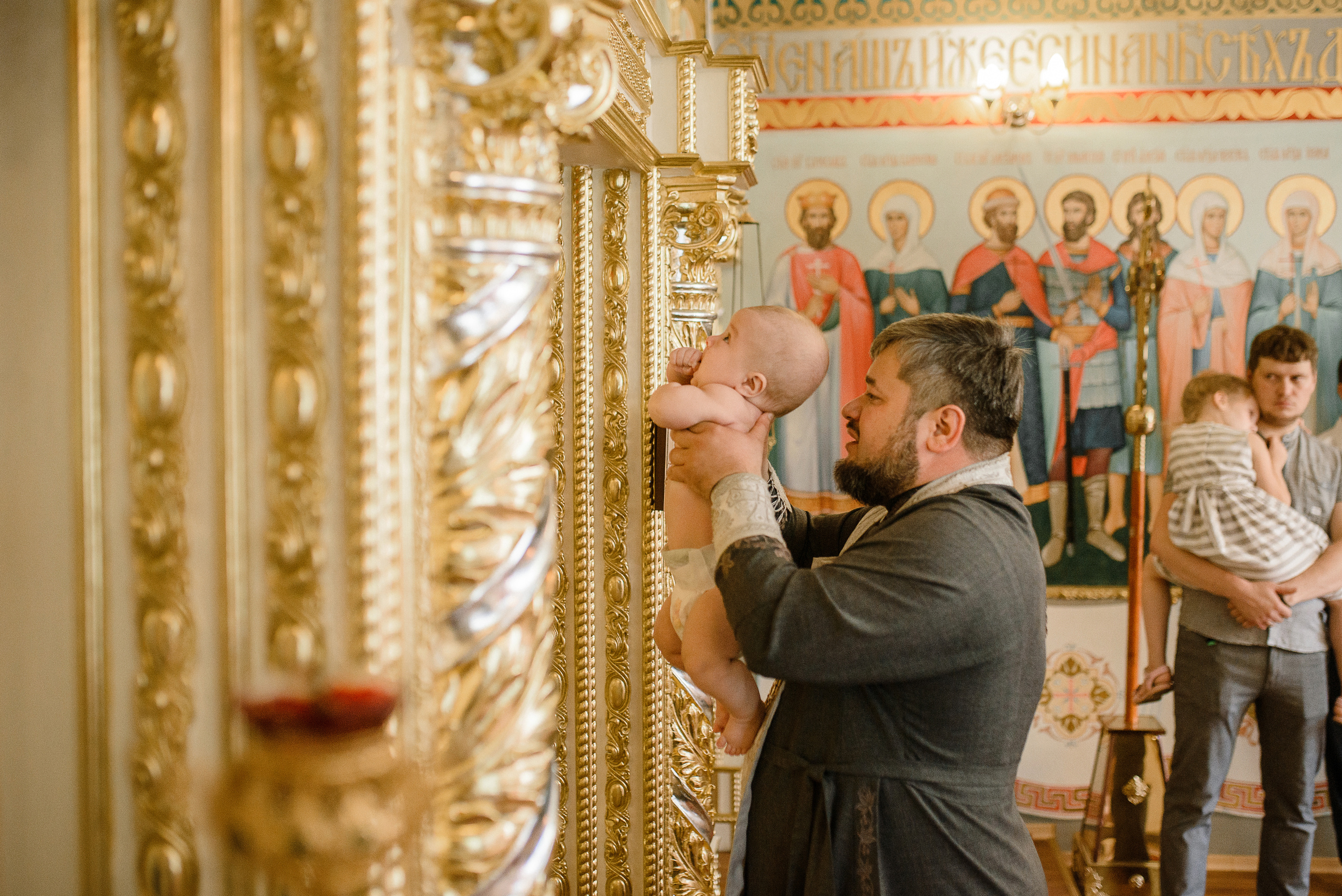 Крестины Кирилла собор Марии Магдалины