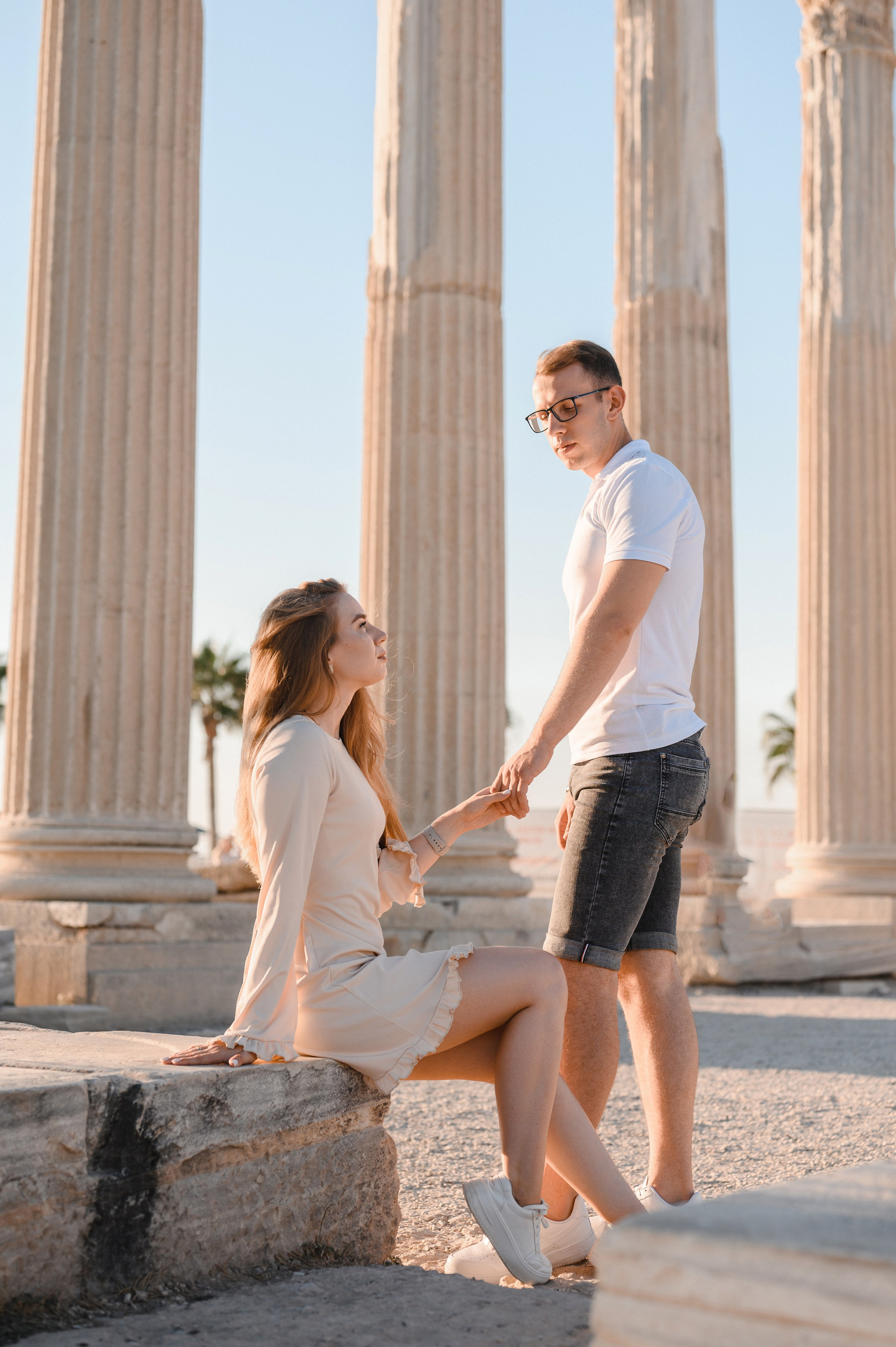 Сиде. Храм Апполона.Закат