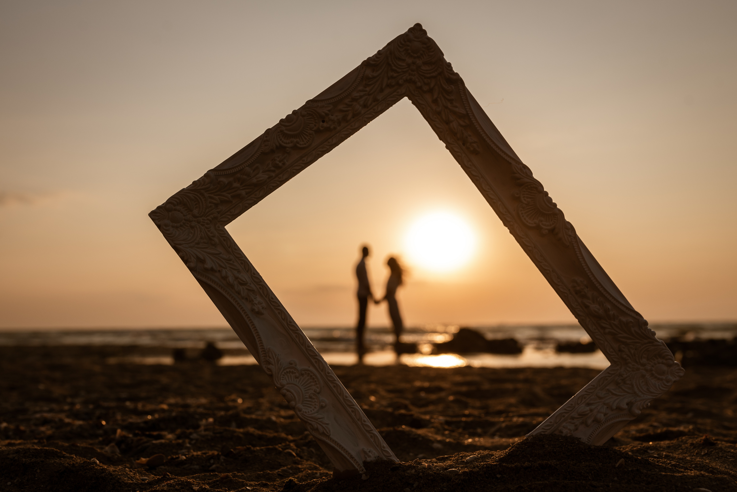 Санжейка, рассвет, Лена и Артём