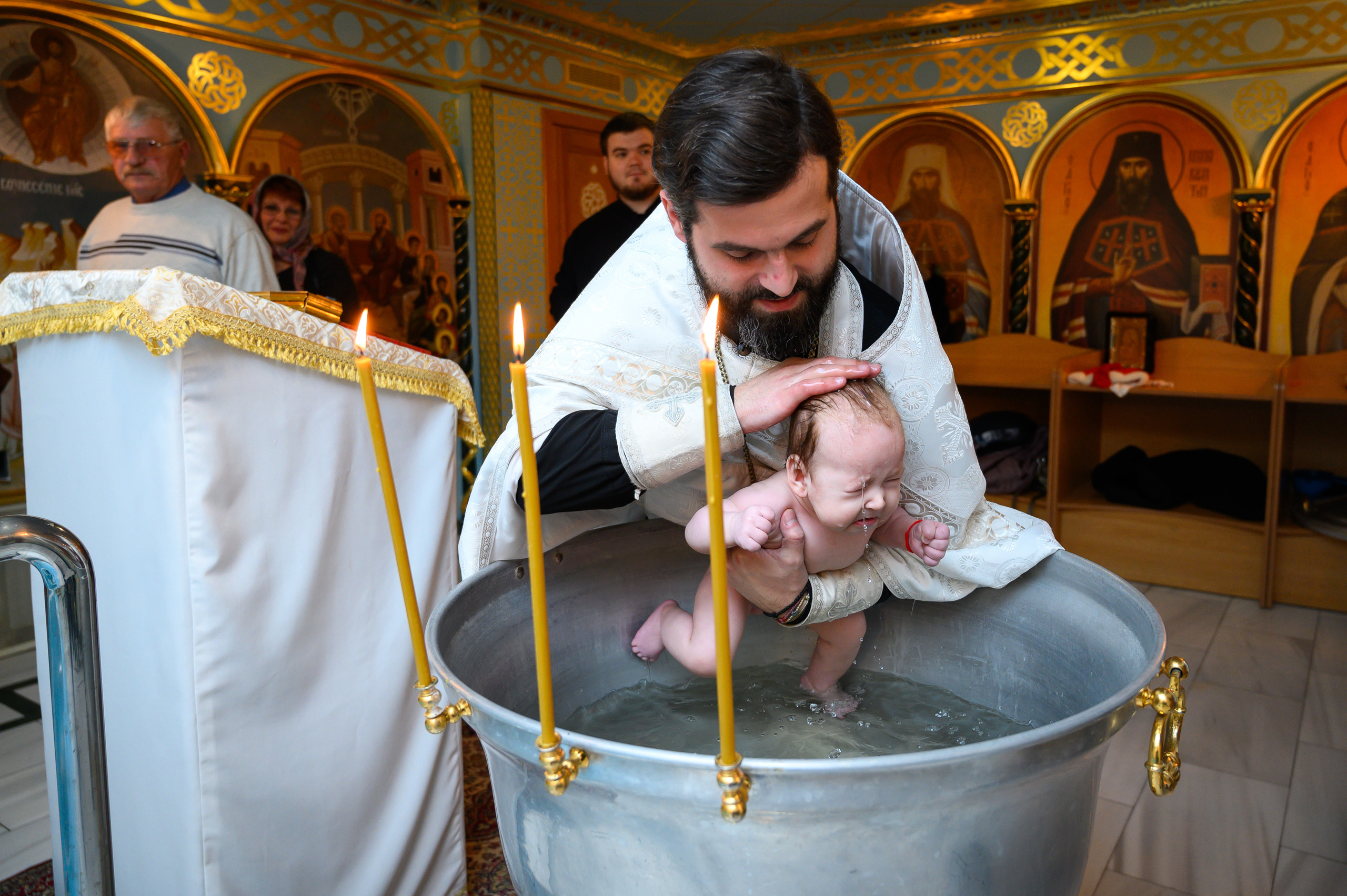 Крещение Евы в Преображенском соборе
