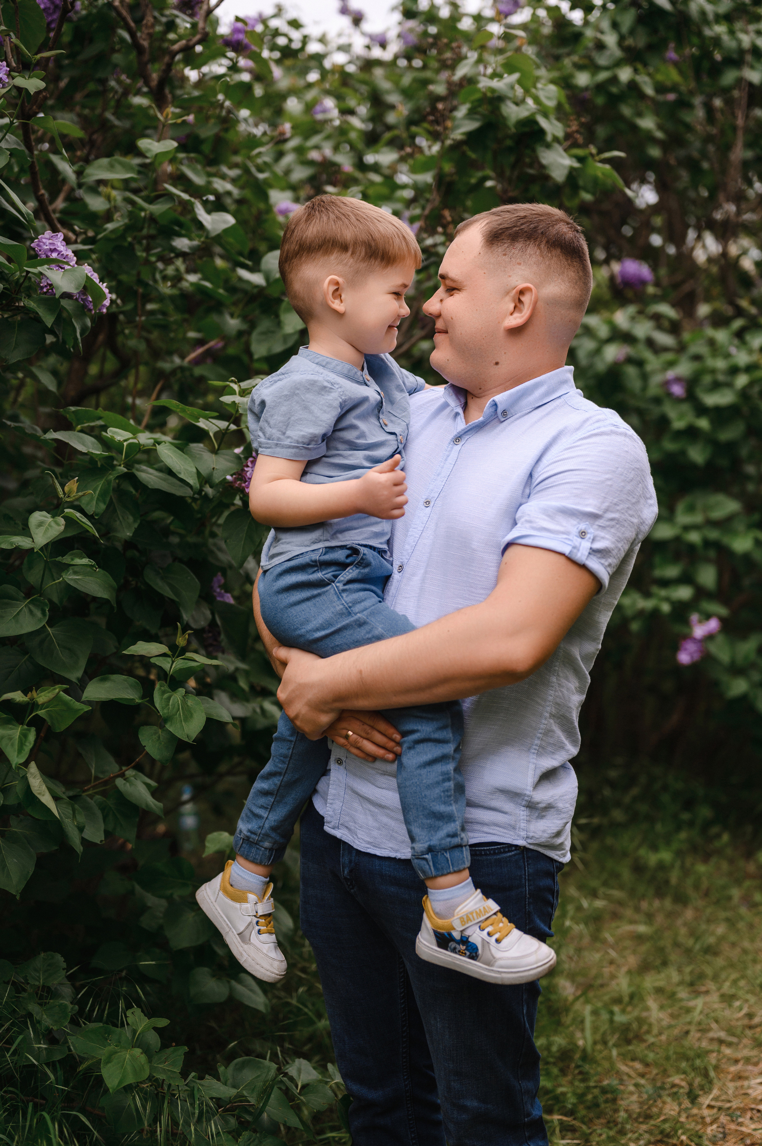 Оля, Макс и Тимоша в Ботаническом саду