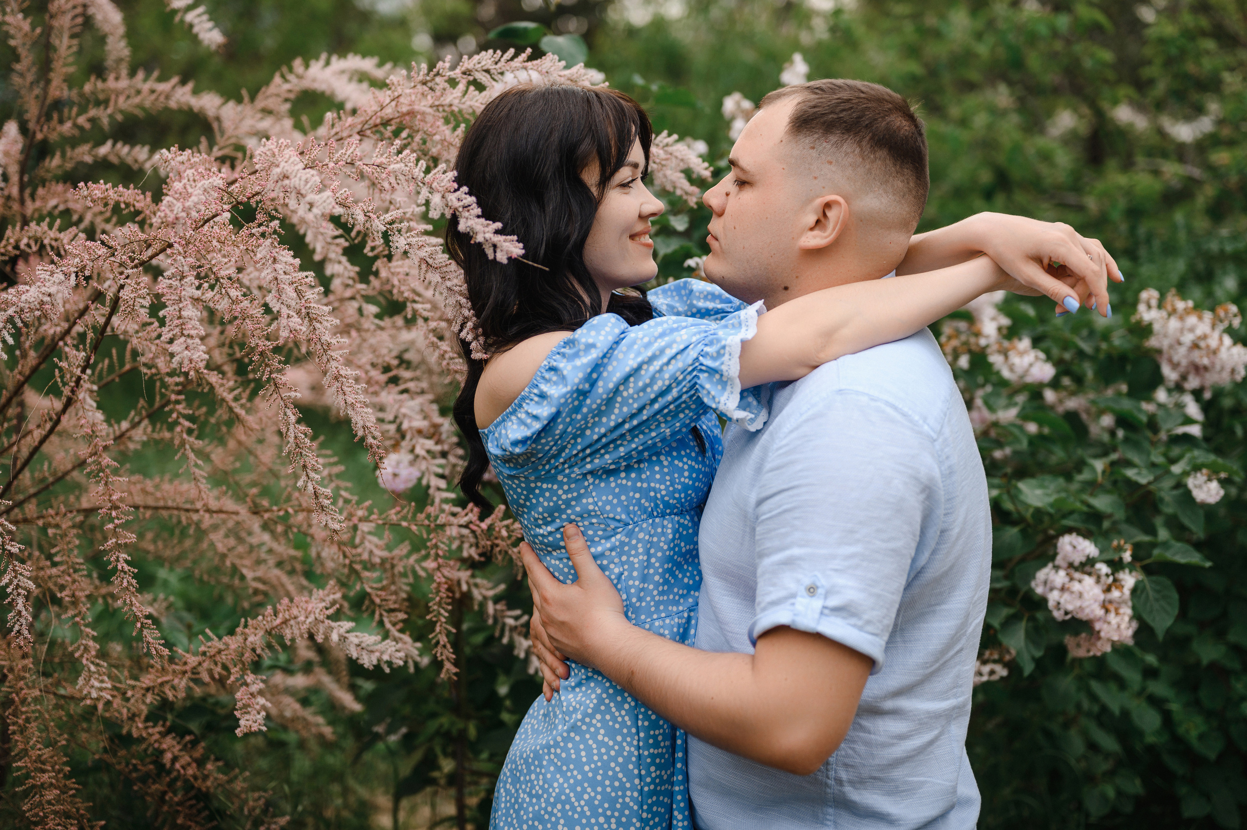 Оля, Макс и Тимоша в Ботаническом саду