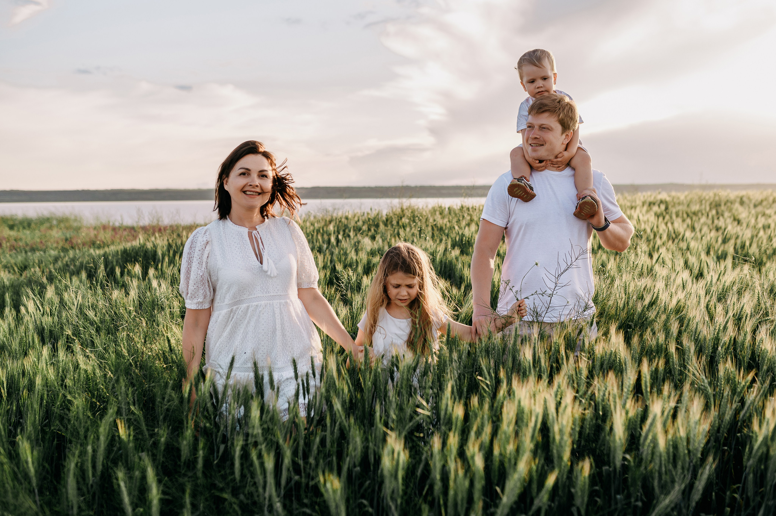 Воздушный змей, история на озере