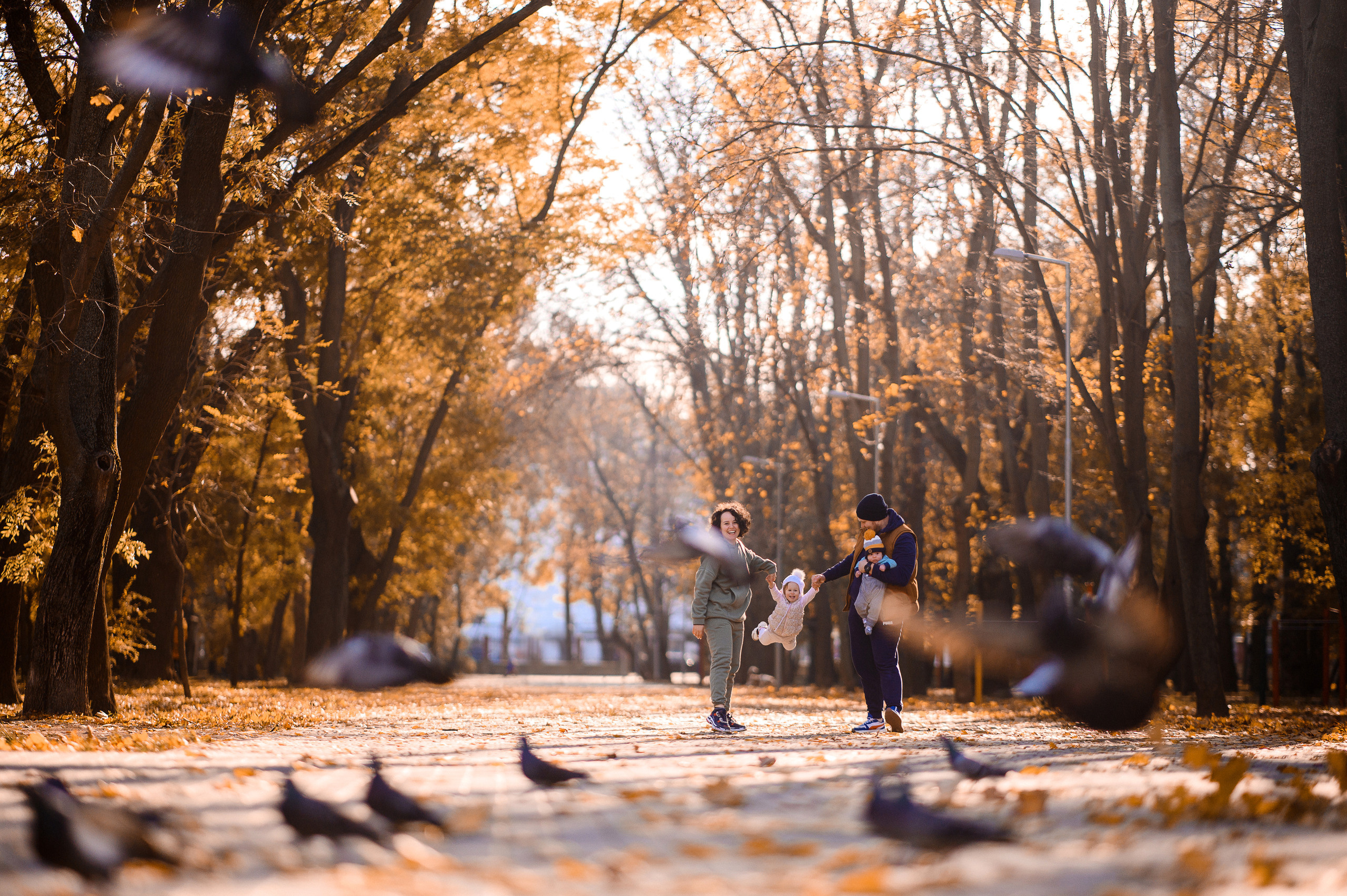 Осенняя прогулка в парке