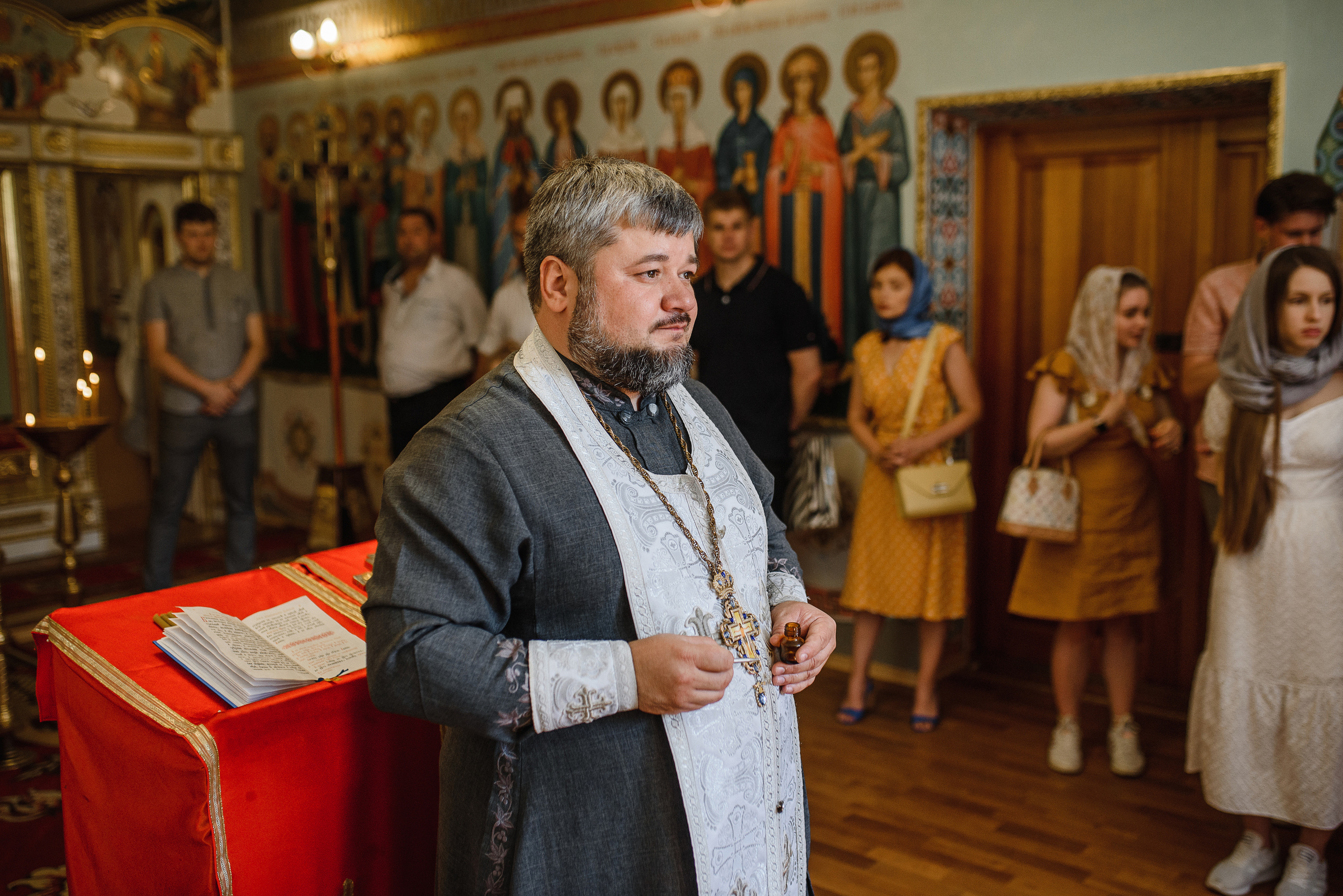 Крестины Кирилла собор Марии Магдалины