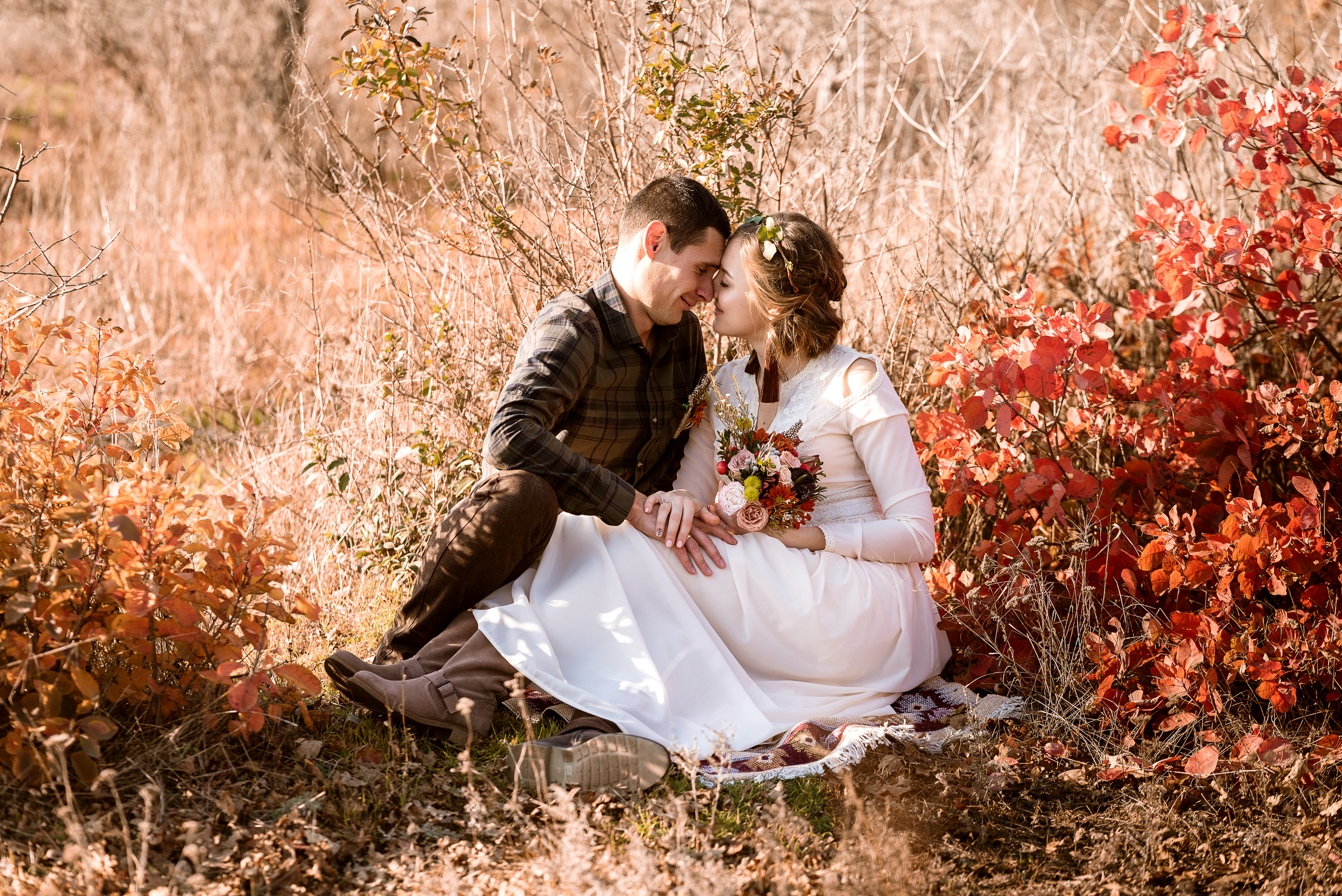 Осень и море, свадебная фотопрогулка