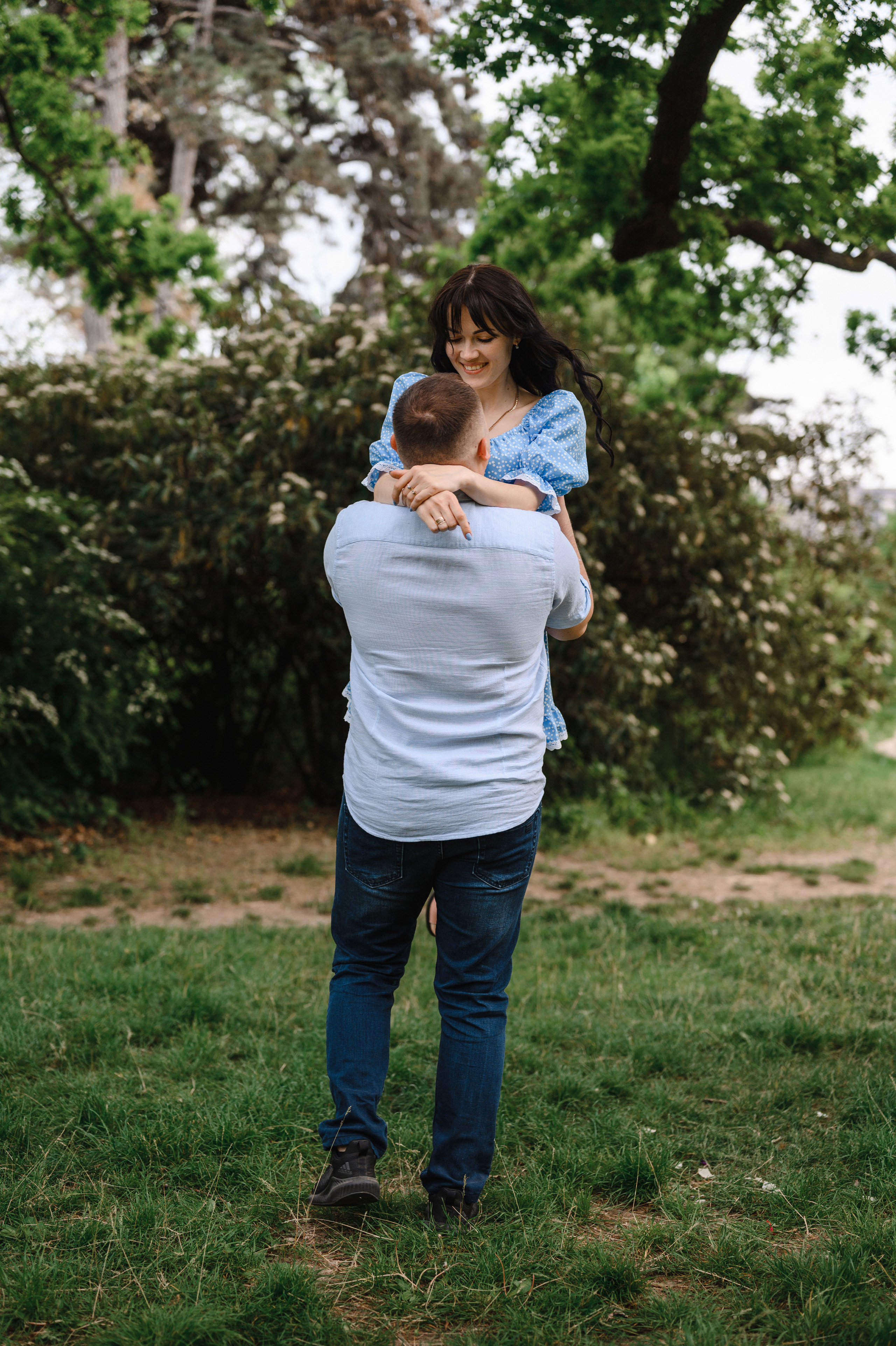 Оля, Макс и Тимоша в Ботаническом саду