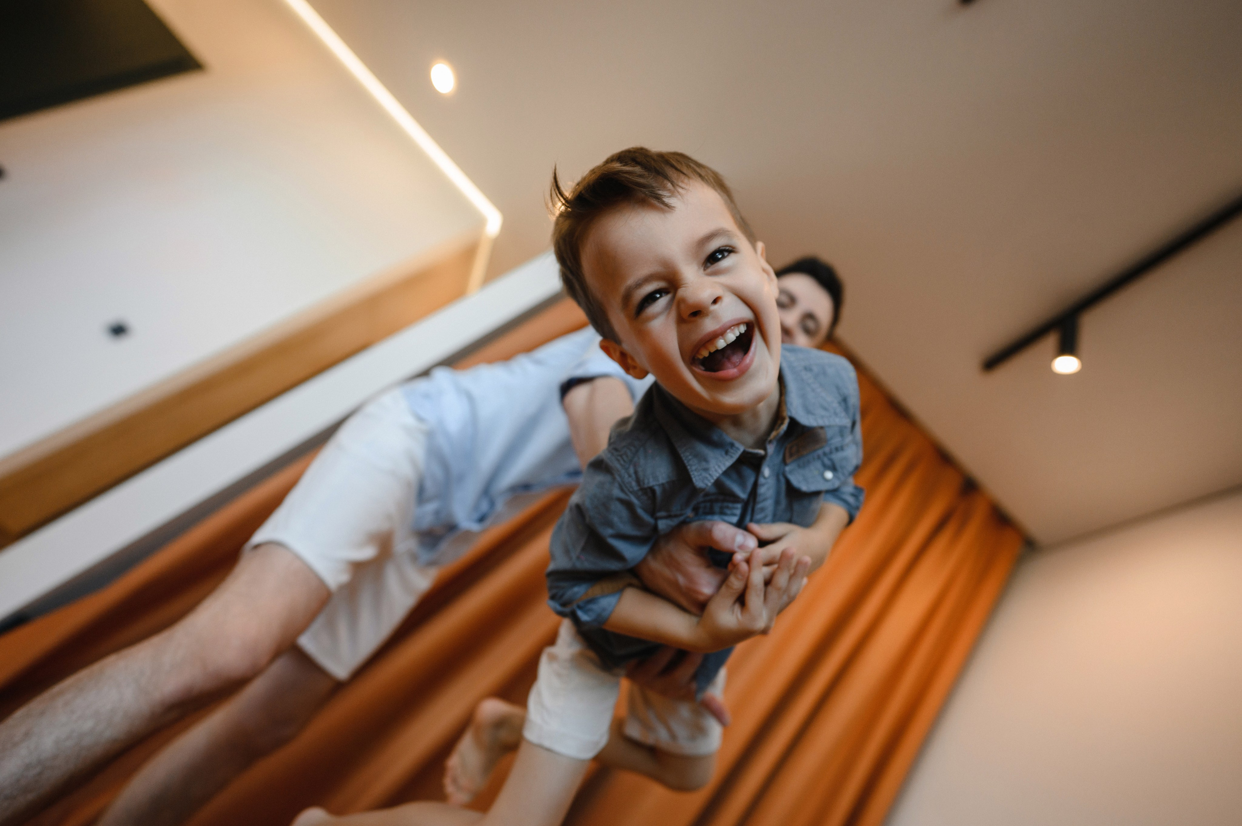 Семейная фотосессия дома