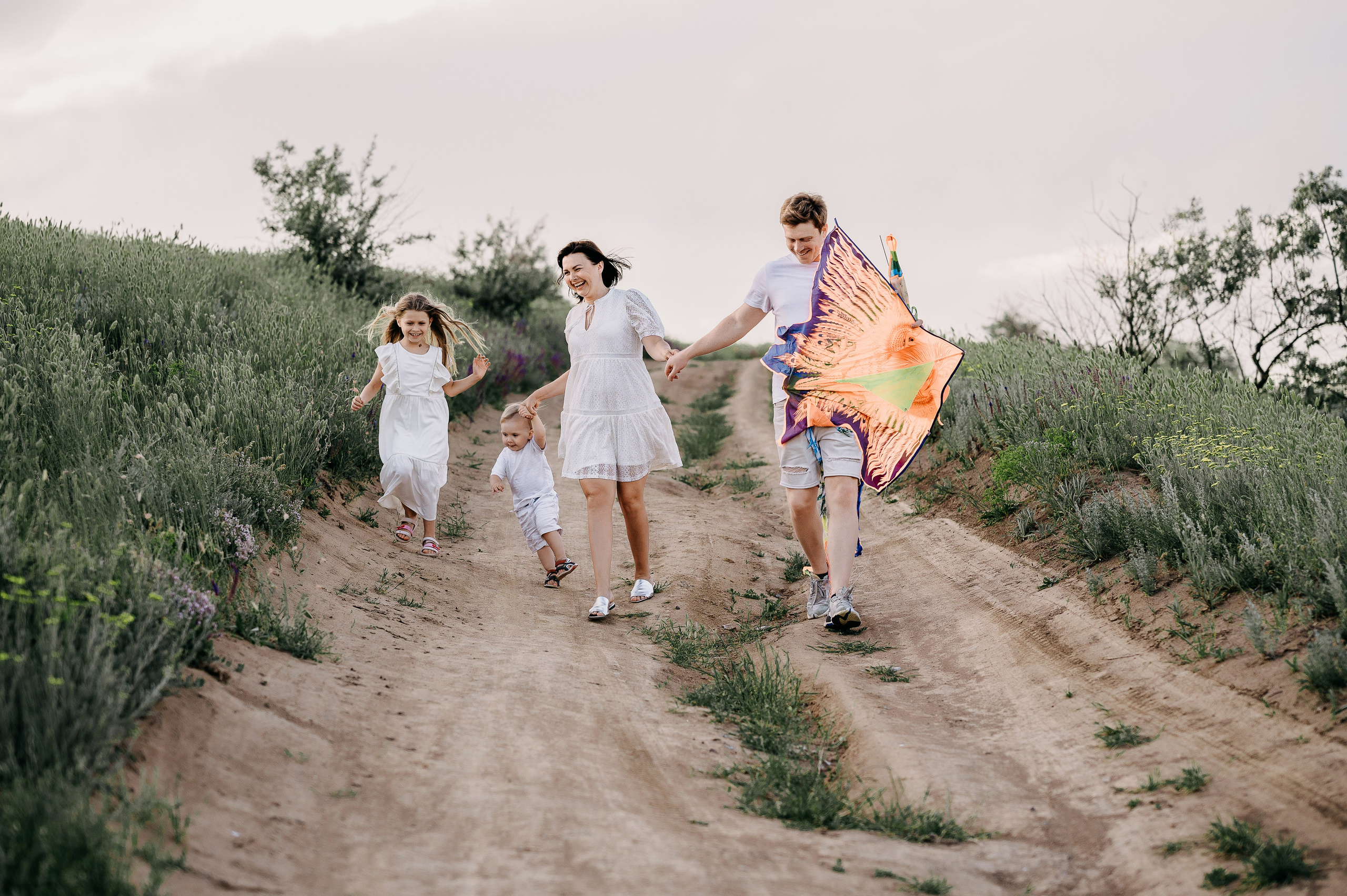 Воздушный змей, история на озере