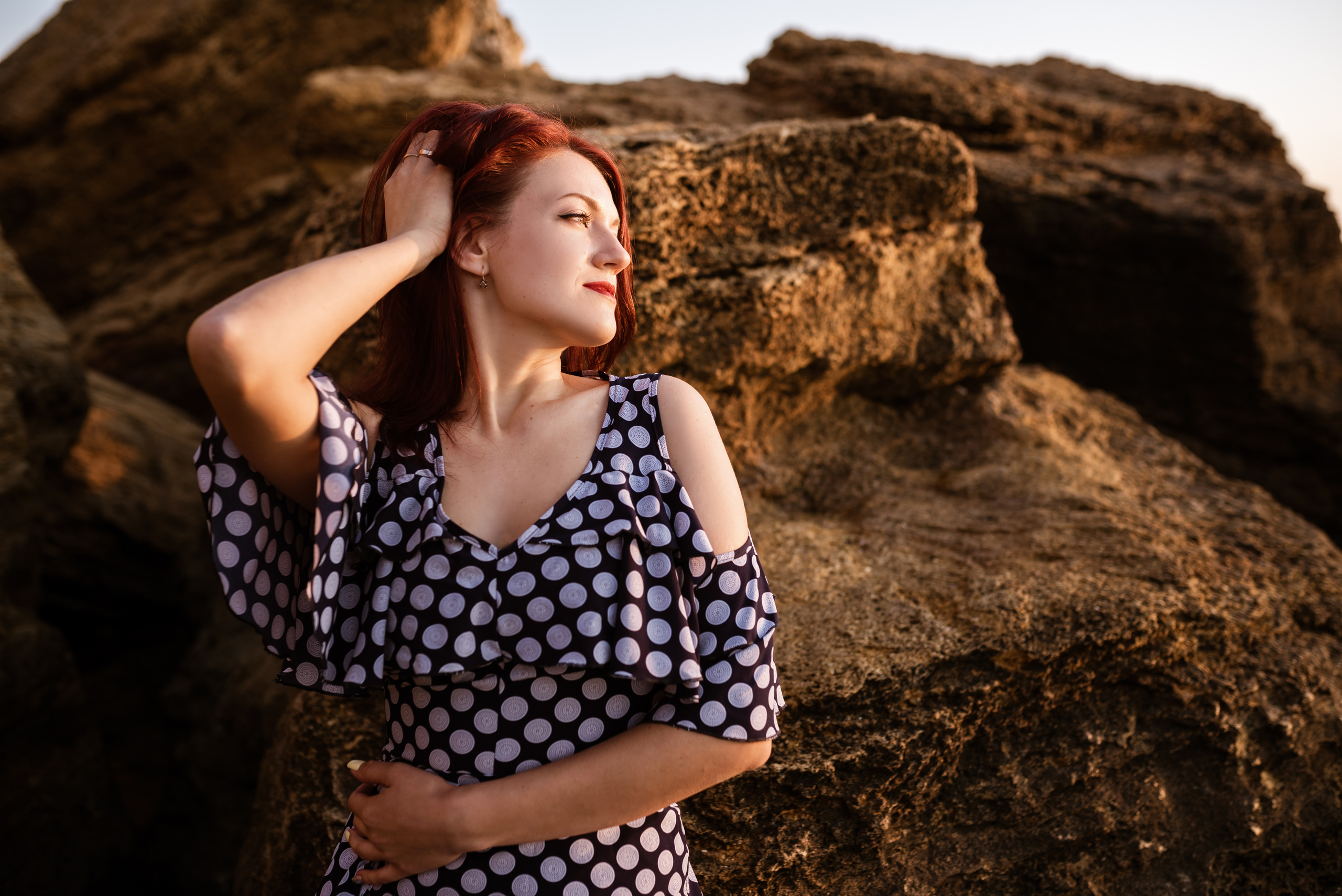 Морской рассвет. Паша и Наташа